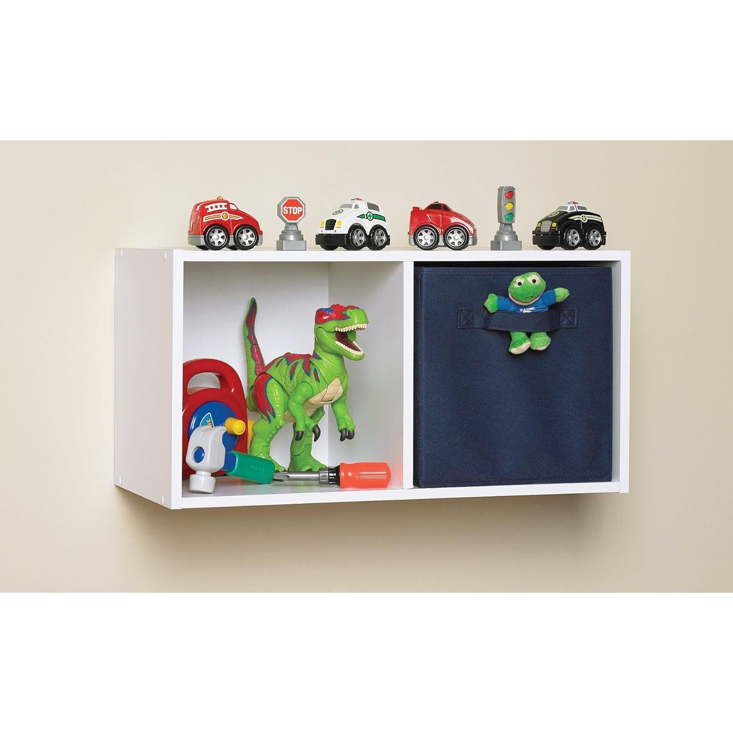 Estante de Almacenamiento en Cubos ClosetMaid 2 Cubos Blanco