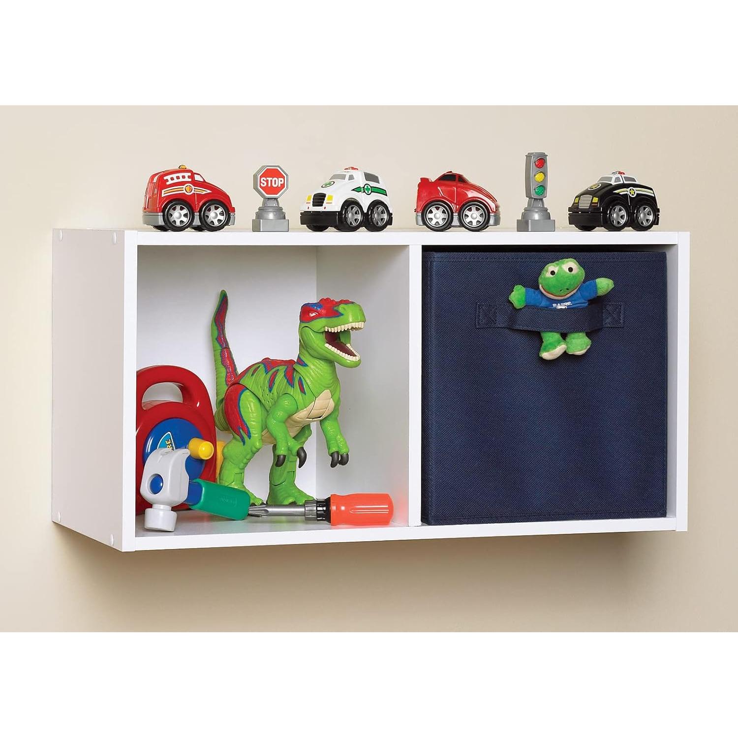 Estante de Almacenamiento en Cubos ClosetMaid 2 Cubos Blanco