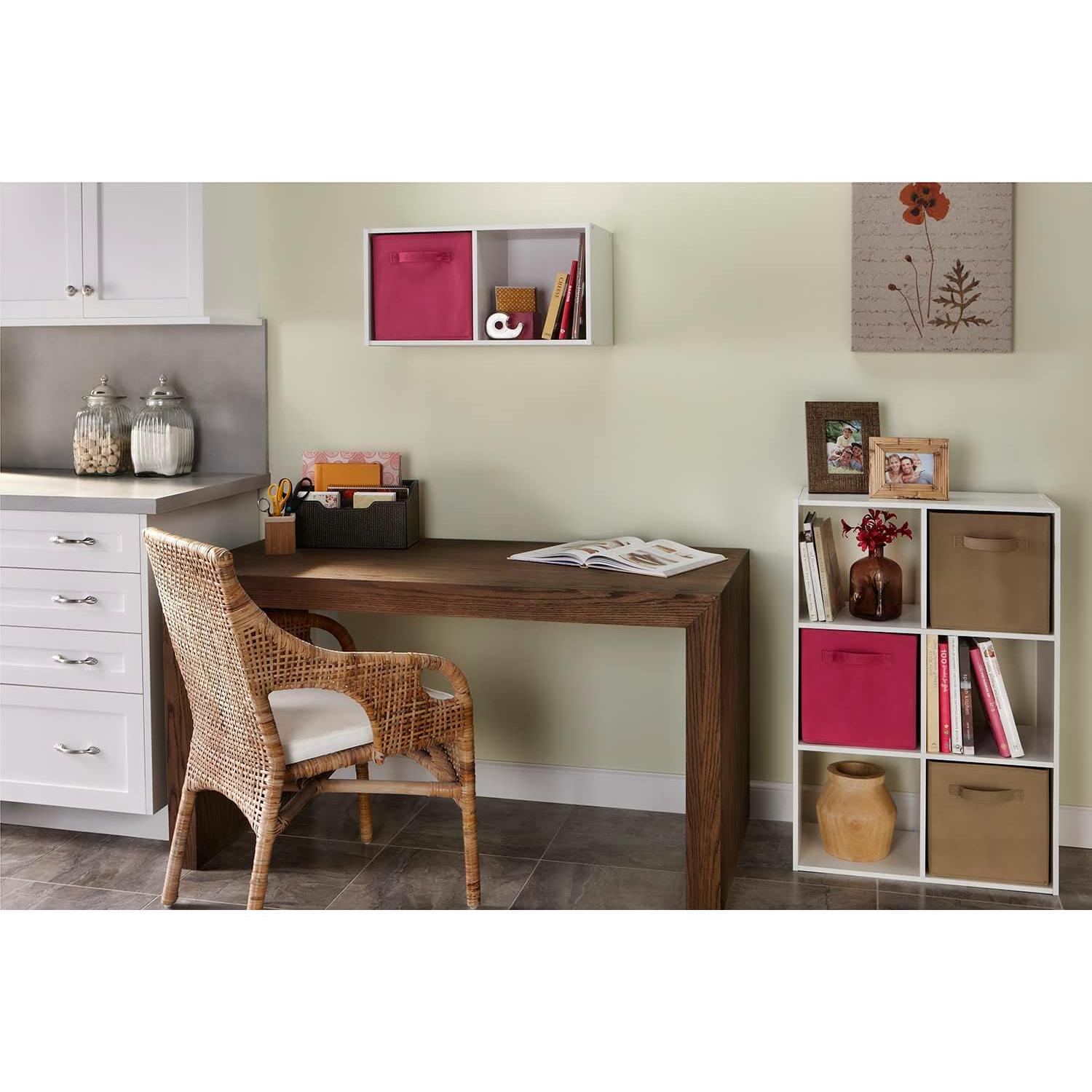 Estante de Almacenamiento en Cubos ClosetMaid 2 Cubos Blanco