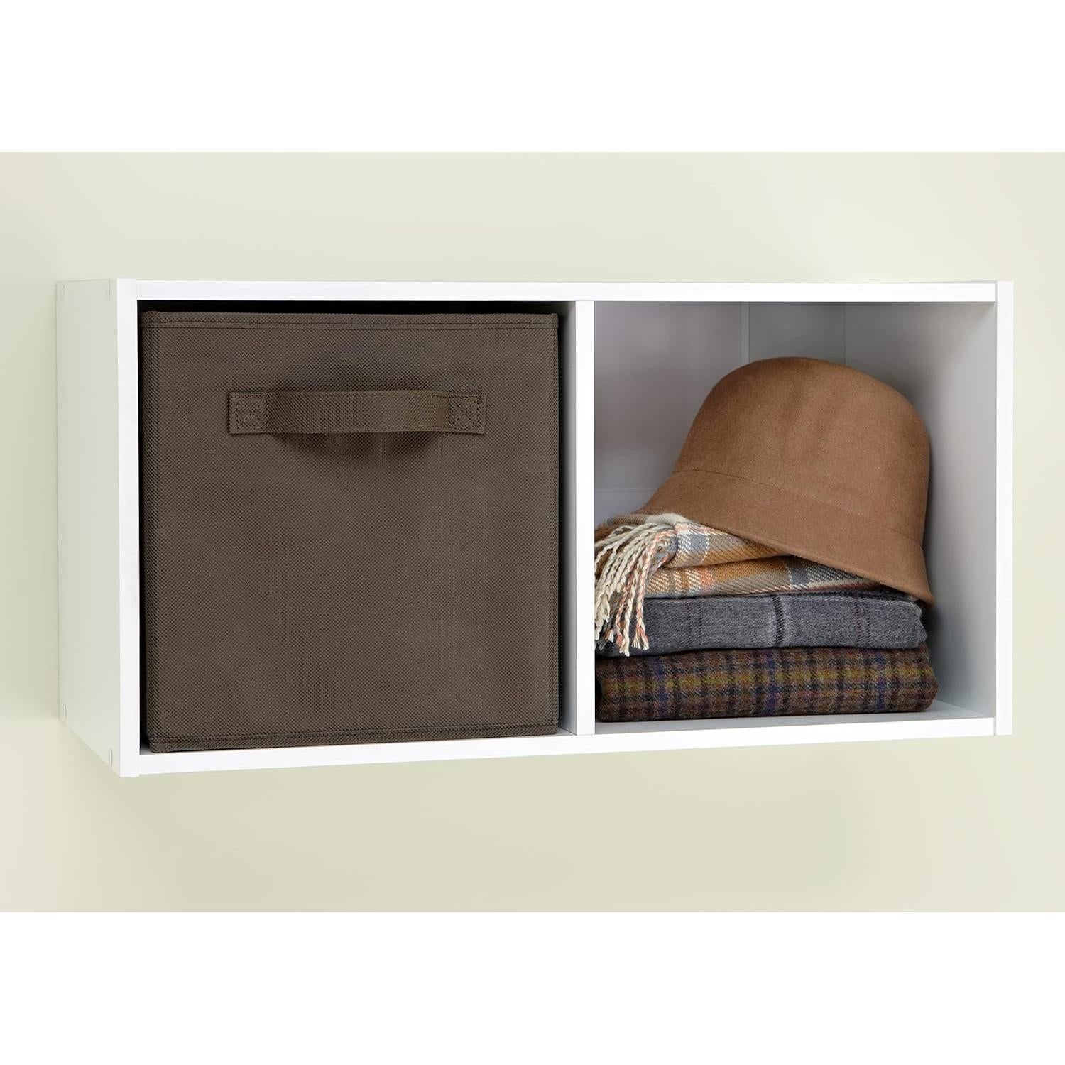 Estante de Almacenamiento en Cubos ClosetMaid 2 Cubos Blanco