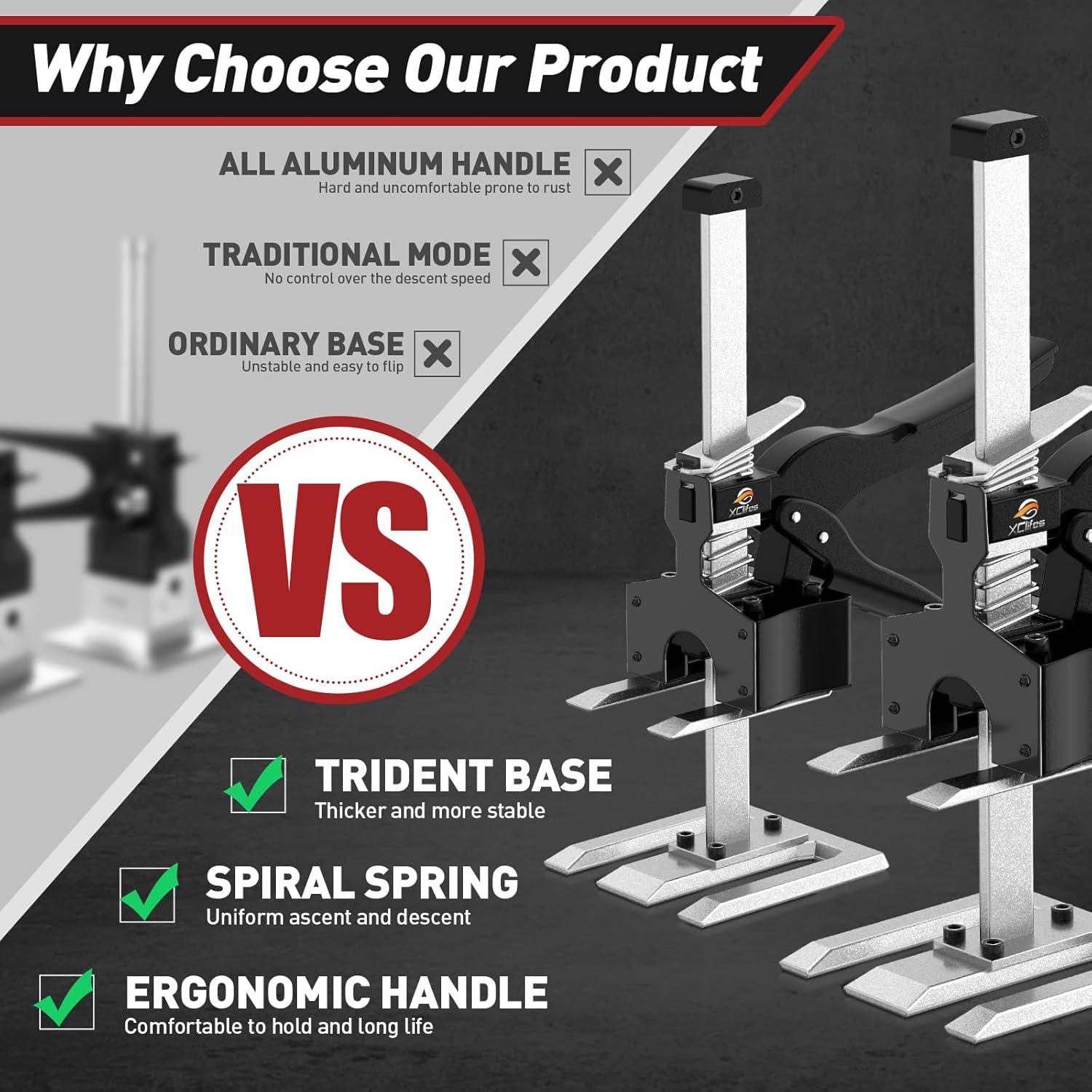 Gato de Elevación Multifuncional XClifes 204 kg 16.99 cm
