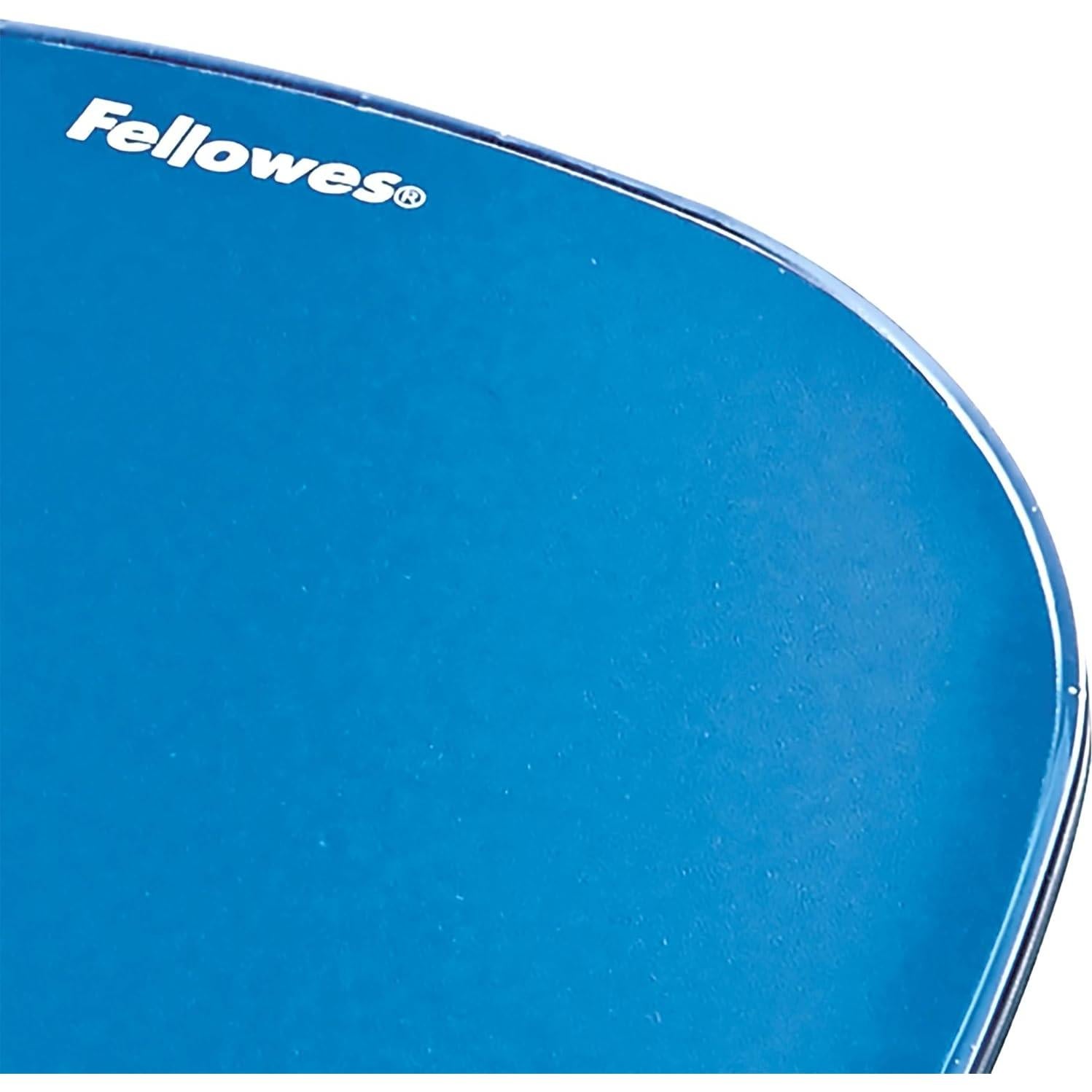 Almohadilla de Gel Fellowes Crystals 91141 Azul Ergonomica