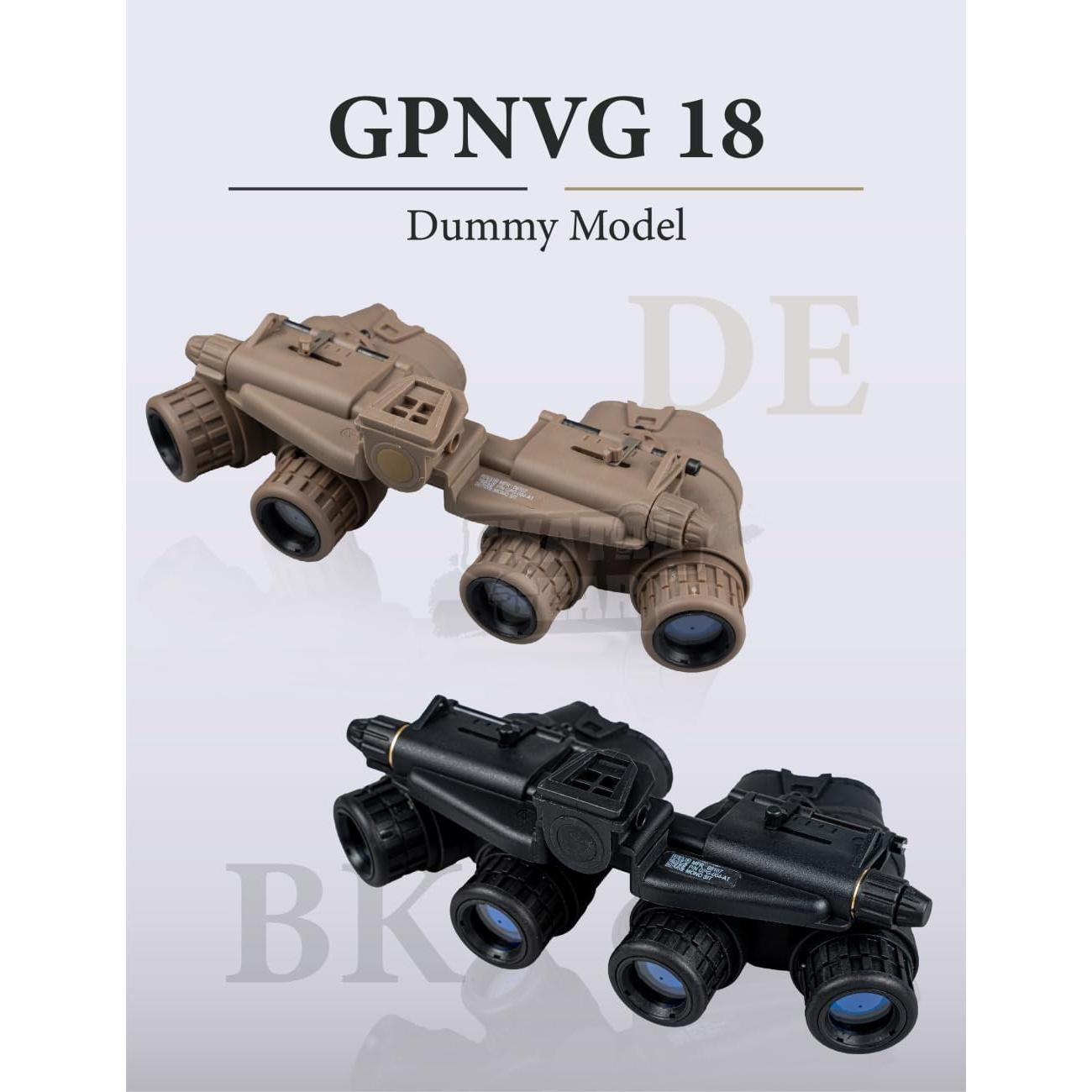 Modelo Dummy NVG FMA GPNVG 18 Táctico para Cosplay