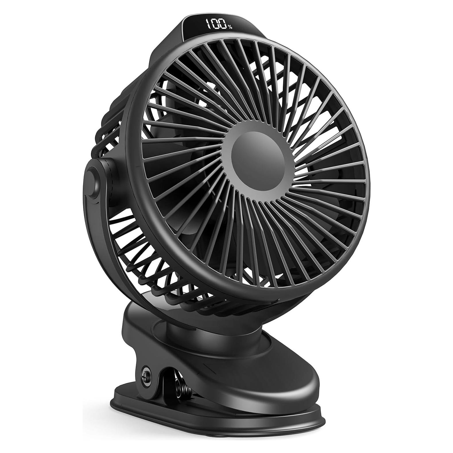 Ventilador Portátil Koonie Mini Recargable 3 Velocidades 360°