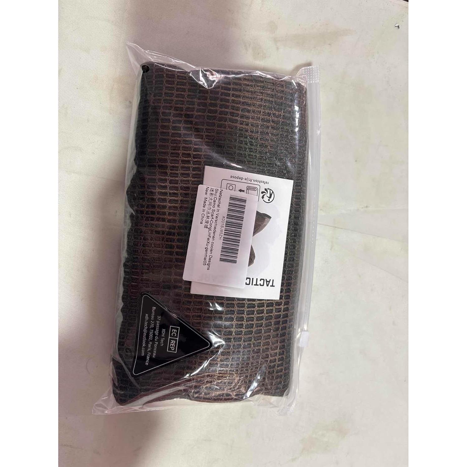 Bufanda Táctica HYOUT Camuflaje Woodland 180x84 cm