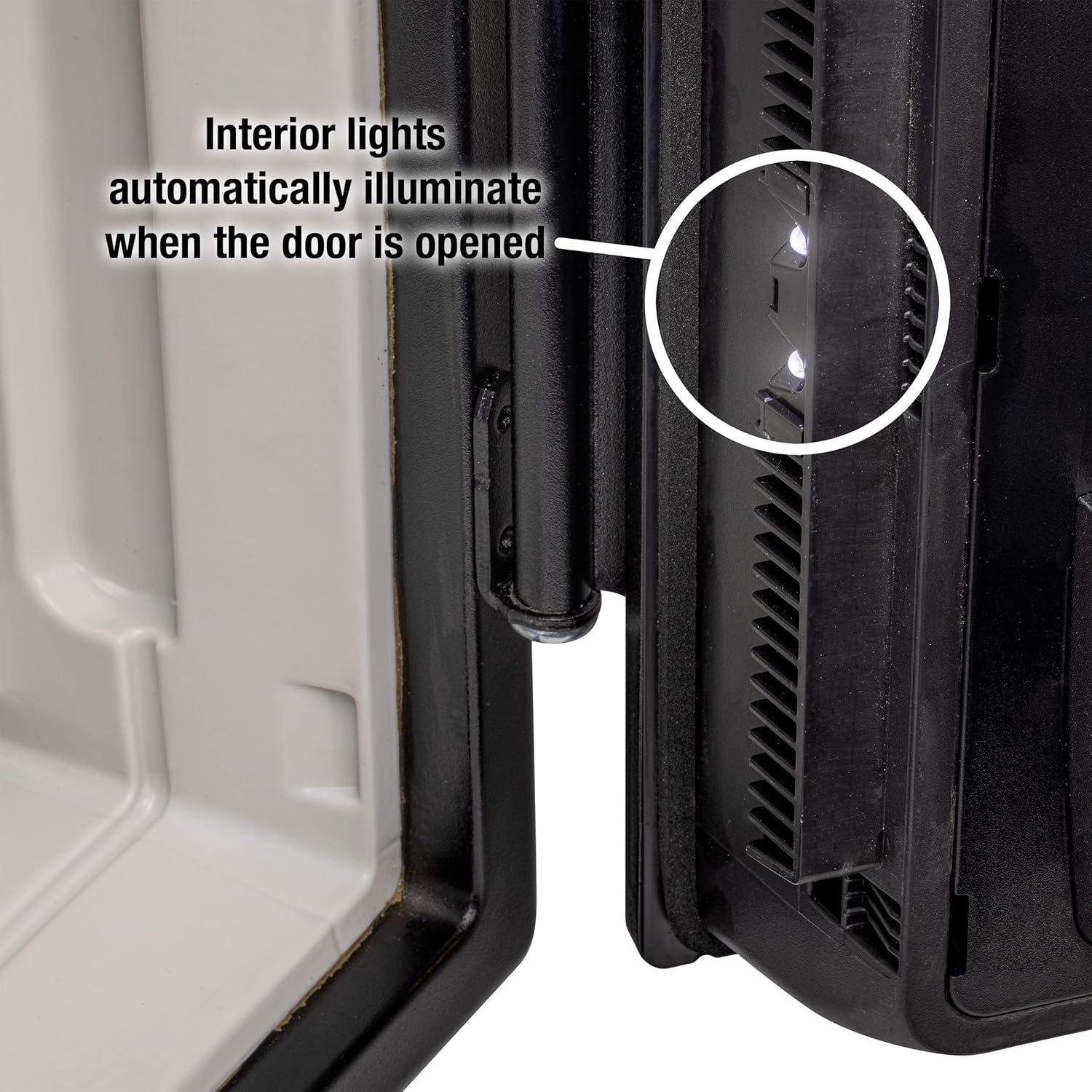 SentrySafe Fireproof and Waterproof Home Safe with Biometric Fingerprint Lock, Keypad, and Key Lock for Securing Money, Jewelry, Documents, 1.23 Cubic Feet, SFW123BTC