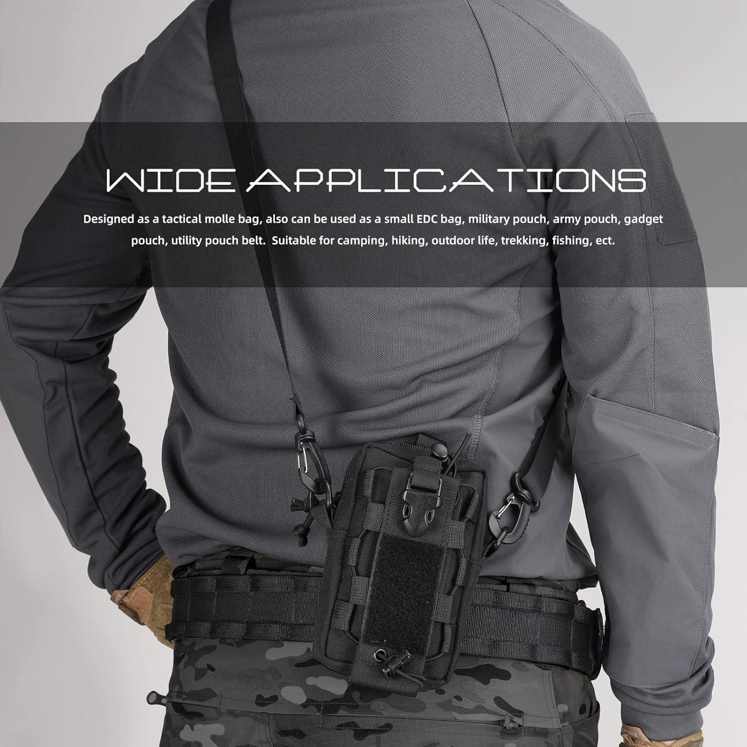 Bolsa de Cintura WYNEX EDC Compacta con Correa Ajustable