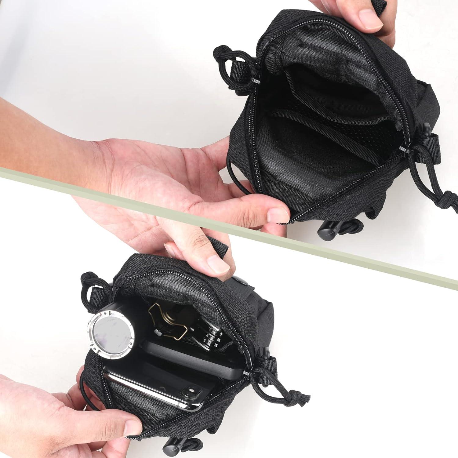 Bolsa de Cintura WYNEX EDC Compacta con Correa Ajustable