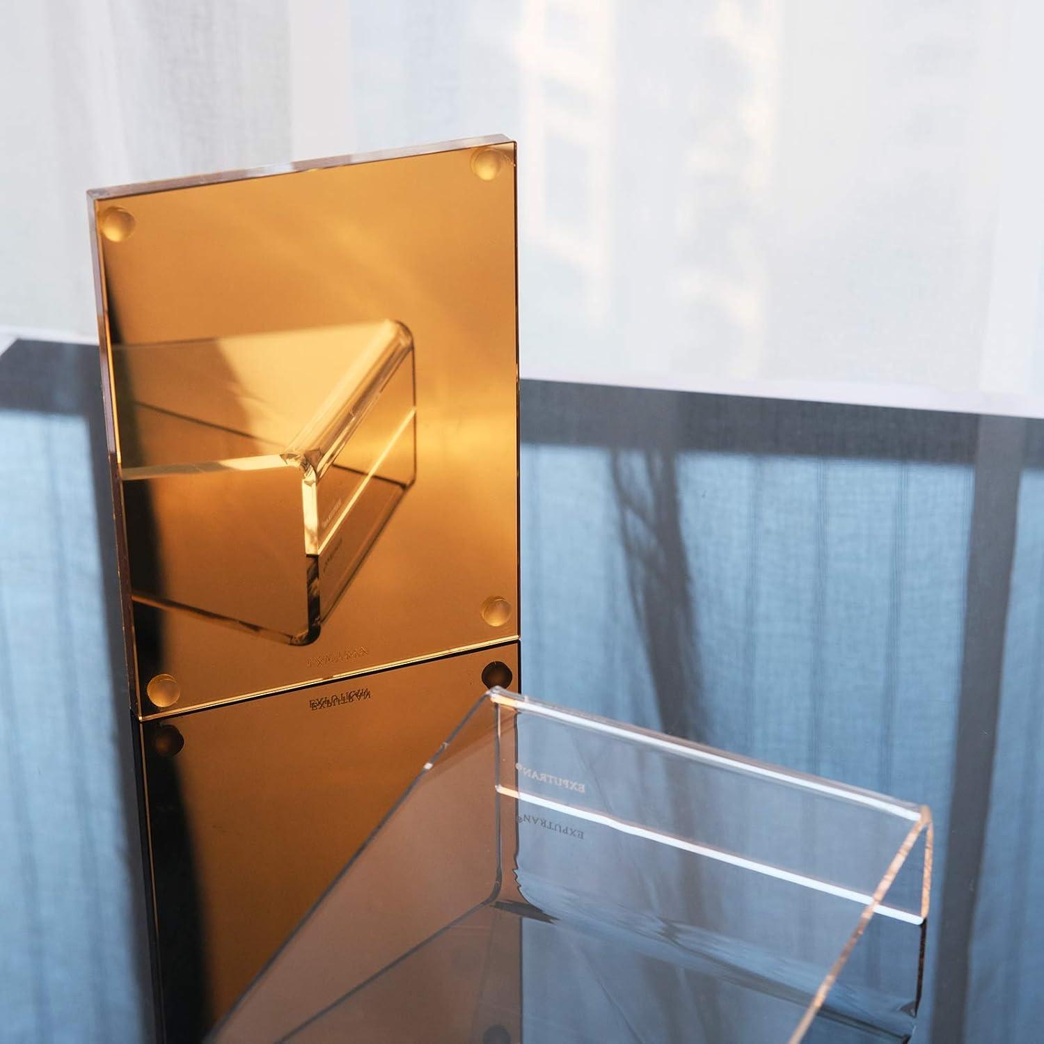 Calculadora Acrílica EXPUTRAN con Soporte, Pantalla LCD 12 Dígitos