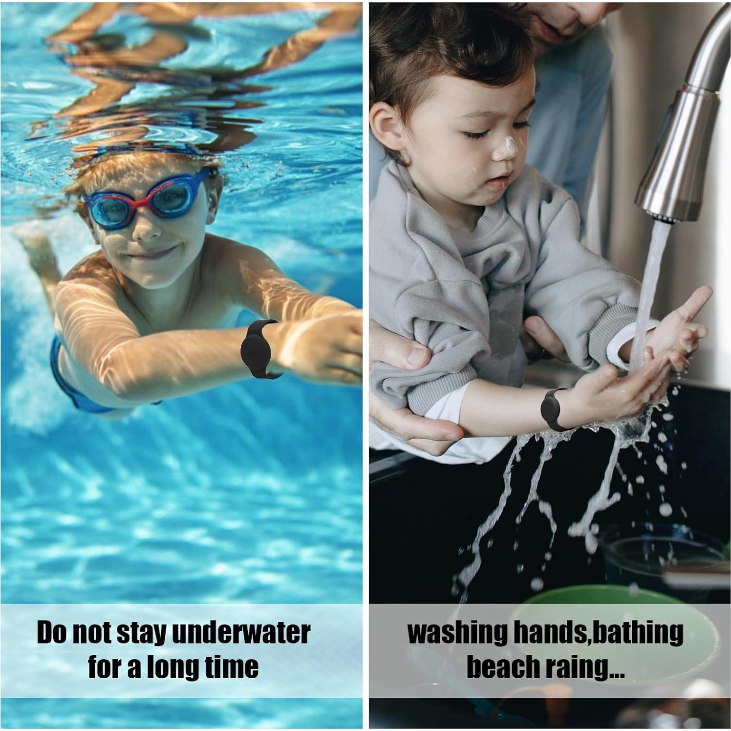 Pulsera de Silicona Impermeable para Niños NQEUEPN - Ajustable