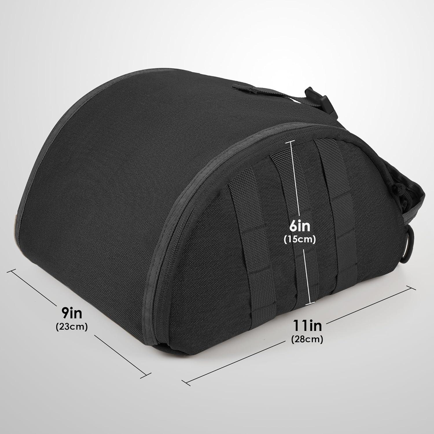 Bolsa de casco táctico FRTKK con 3 compartimentos y Molle