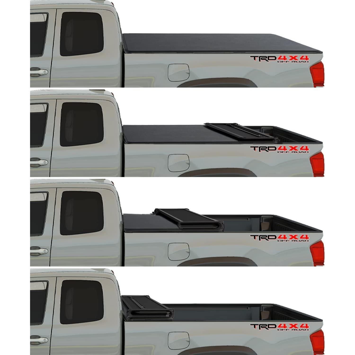 Cubierta Tonneau Kikito KTTT060 Plegado Suave 6ft Tacoma 2016-2025