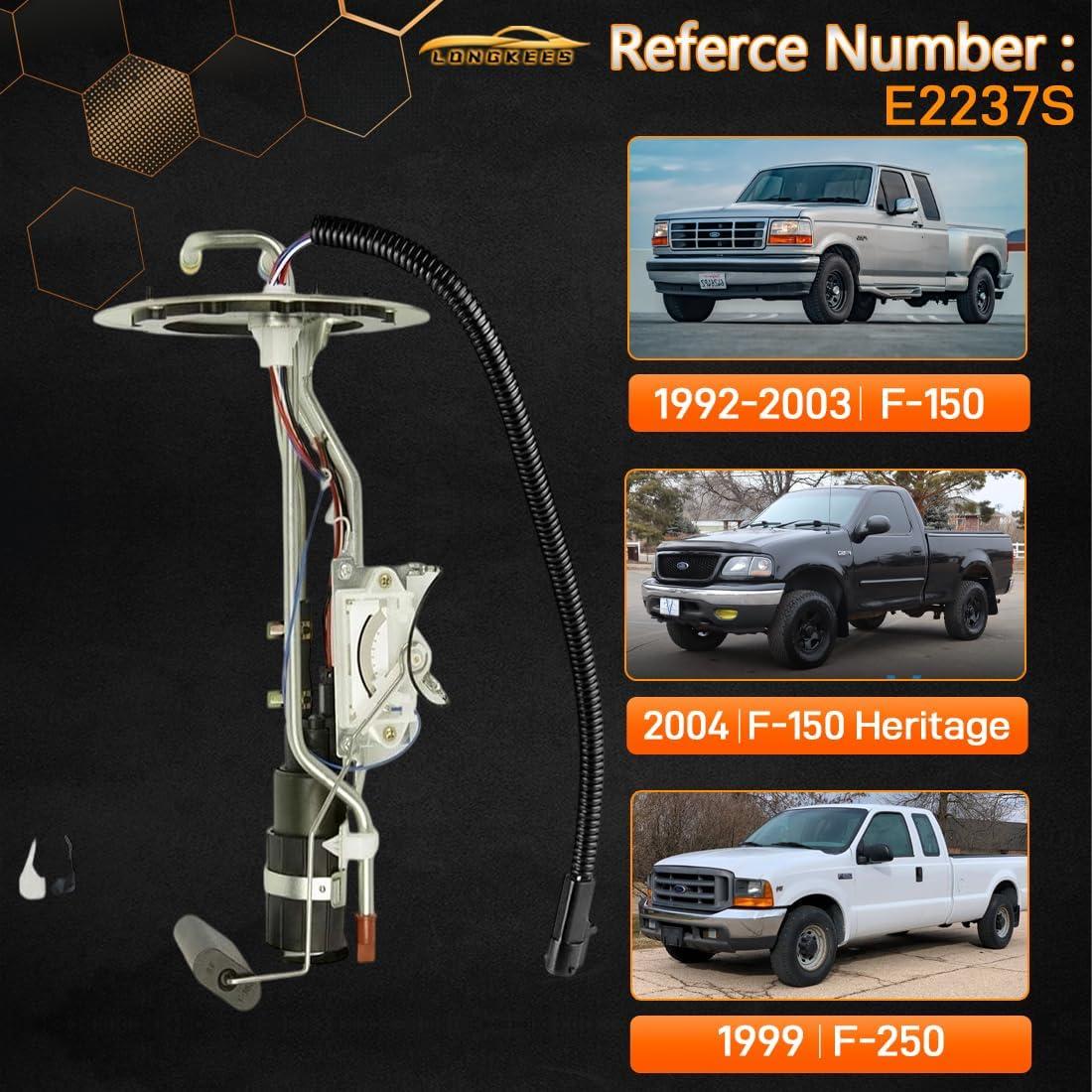 Bomba de Combustible Eléctrica LONGKEES E2237S para Ford F-150/F-250