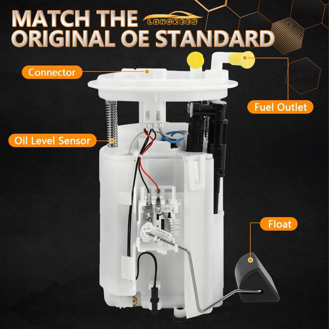 Bomba de Combustible Eléctrica LONGKEES E2237S para Ford F-150/F-250