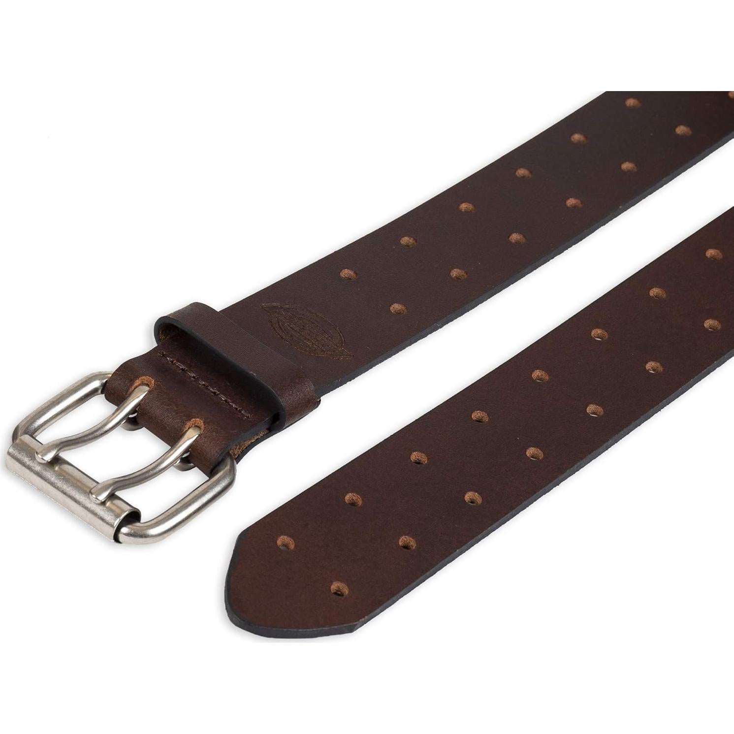 Cinturón de cuero Dickies para hombres 3X Marrón