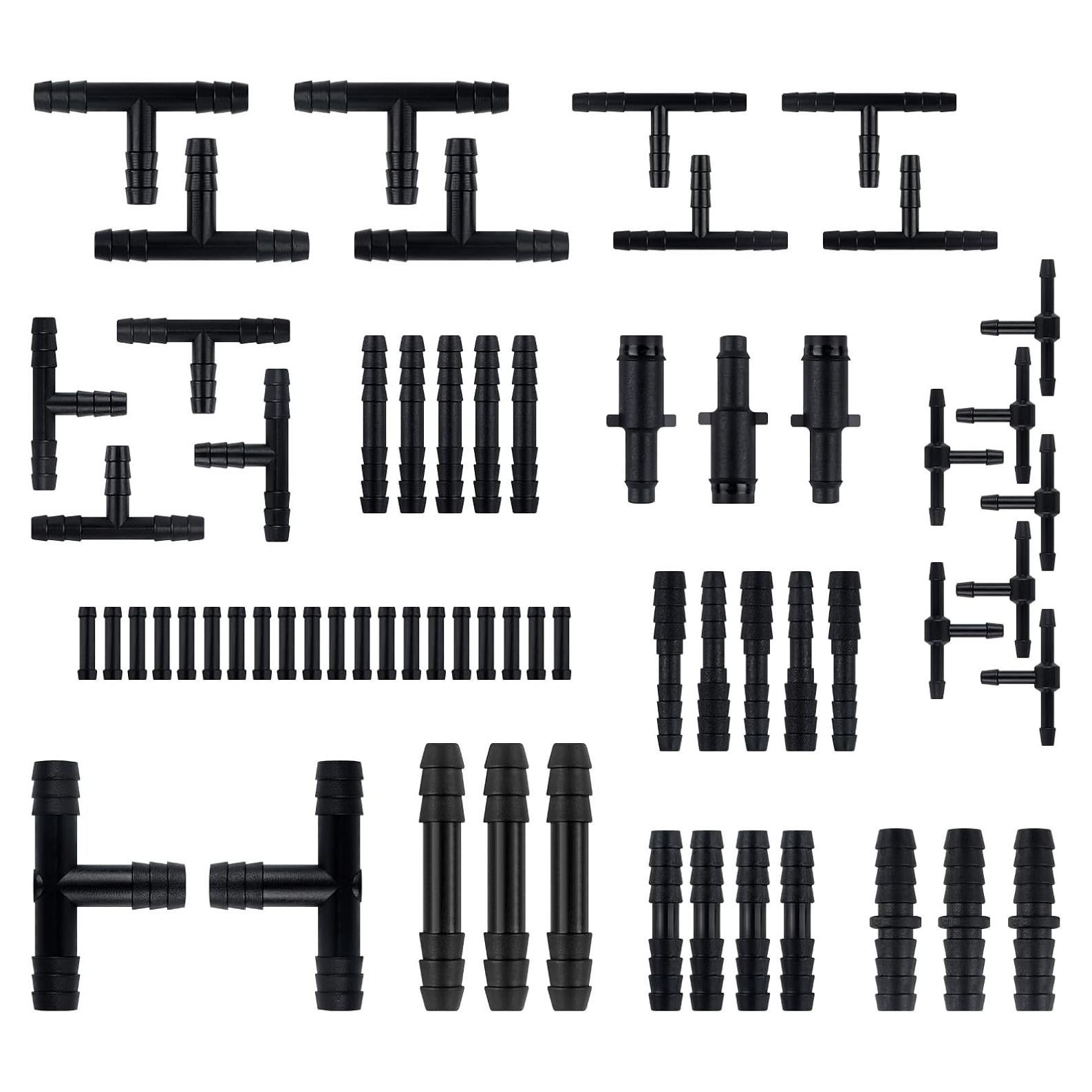 Kit de Conectores de Manguera de Vacío OFBAND 64PCS Nylon