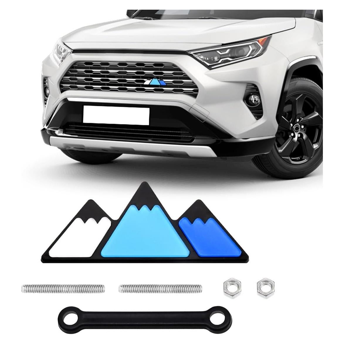 Insignia Decorativa de Rejilla Tricolor Povtii - Estilo A