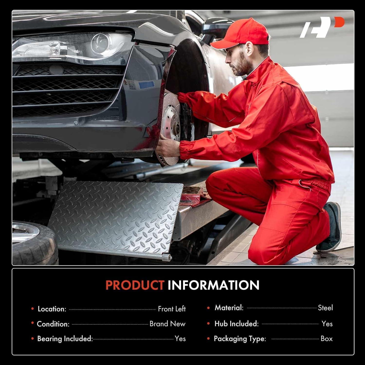 Eje de Dirección Frontal Izquierdo A-Premium para Toyota Corolla 2014-2018