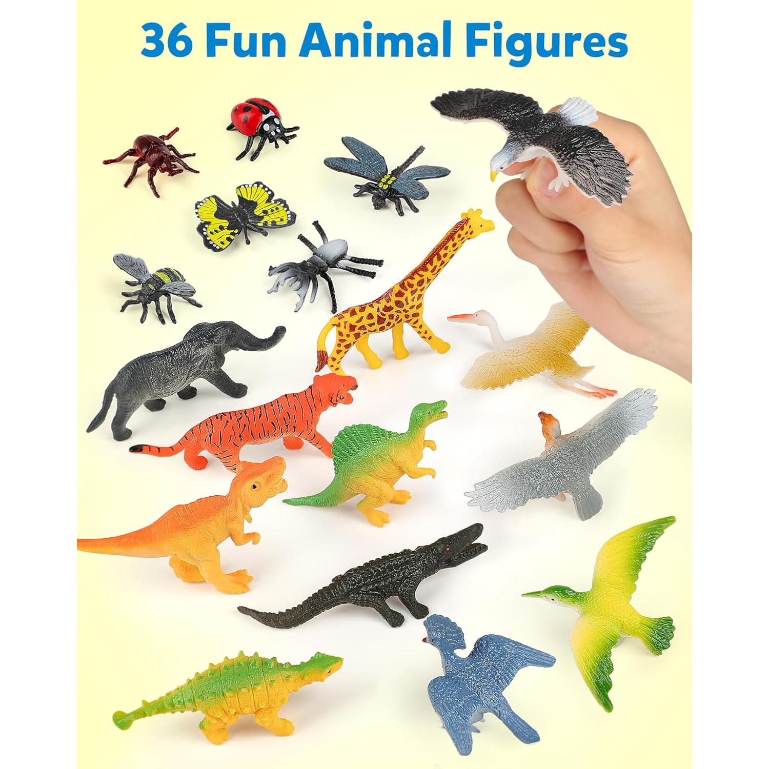 Juguete Educativo de Clasificación Coogam - Animales y Tarjetas