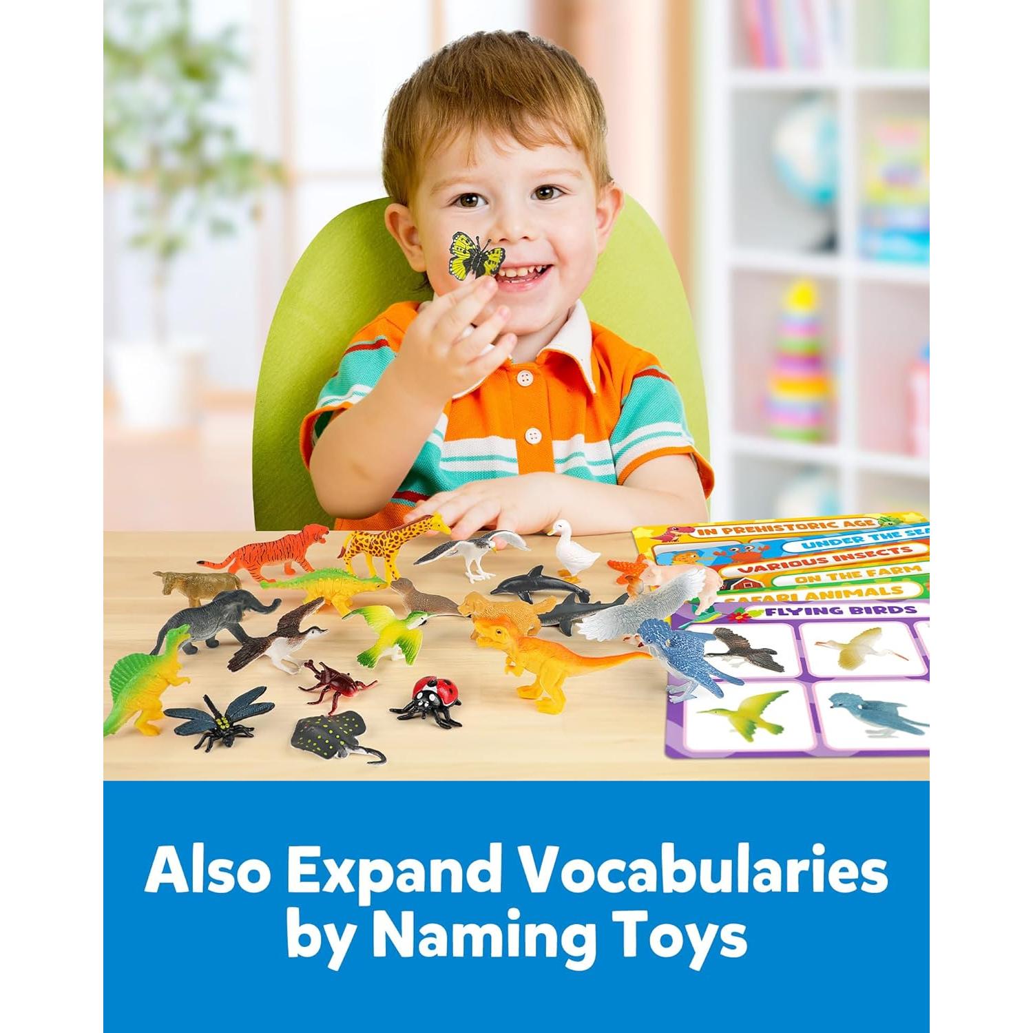 Juguete Educativo de Clasificación Coogam - Animales y Tarjetas