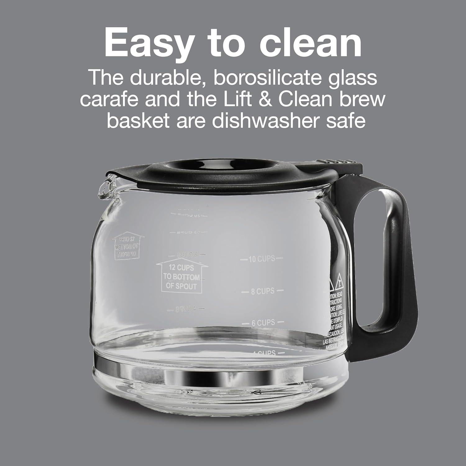 Cafetera Proctor Silex Digital 12 Tazas Programable Negra