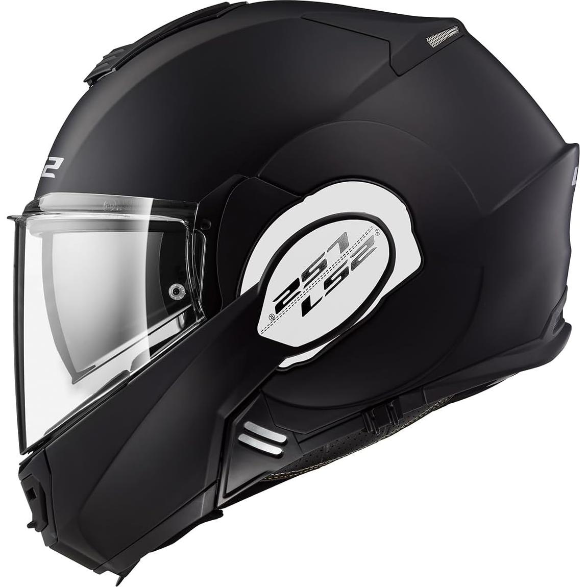 Casco Modular LS2 Valiant Negro Mate X-Pequeño