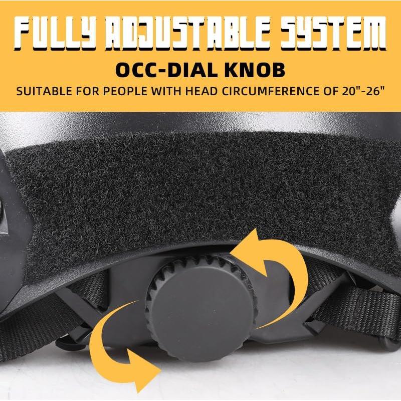 Casco Táctico Tumhuts TUM-001 Ajustable para Airsoft