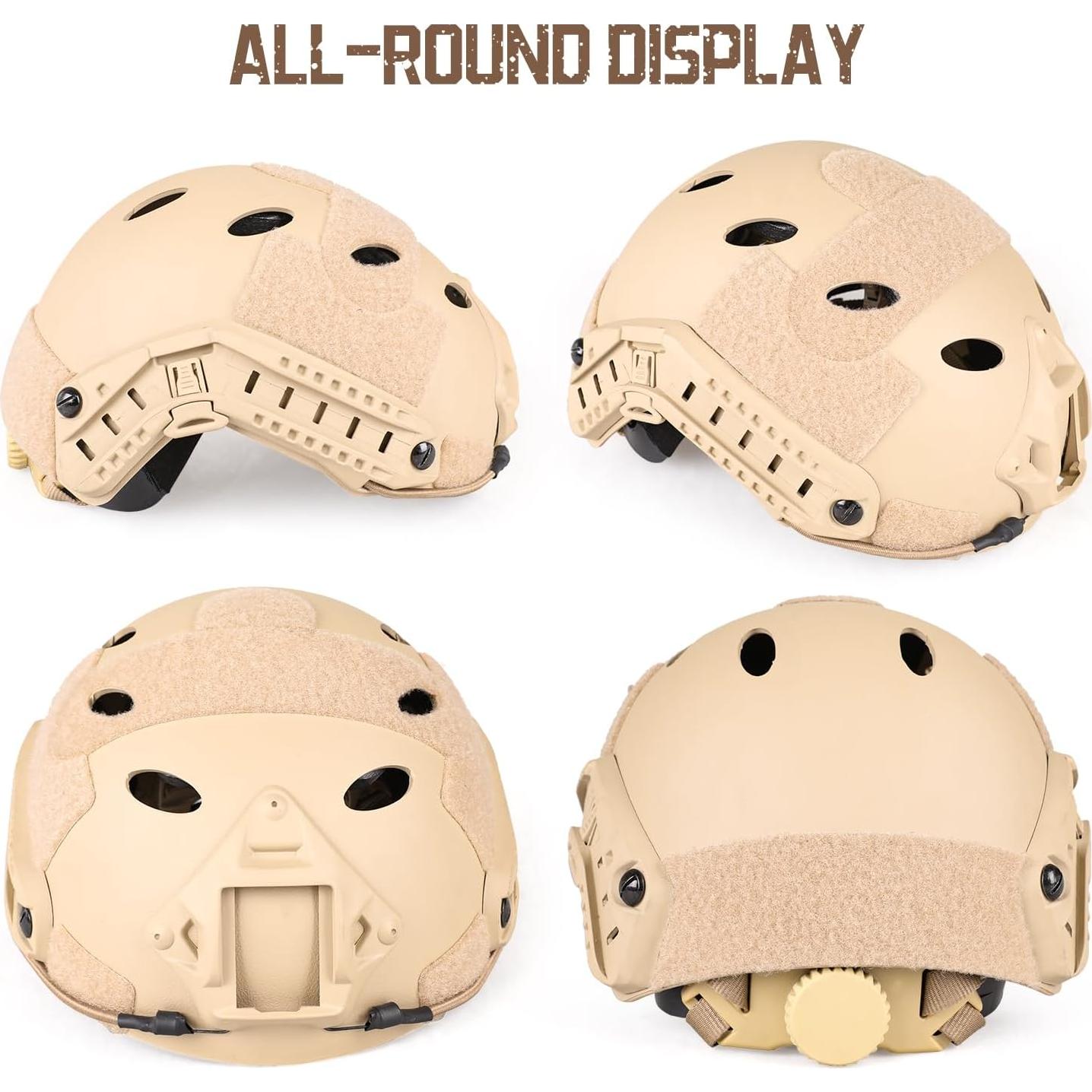 Casco Táctico Tumhuts TUM-001 Ajustable para Airsoft