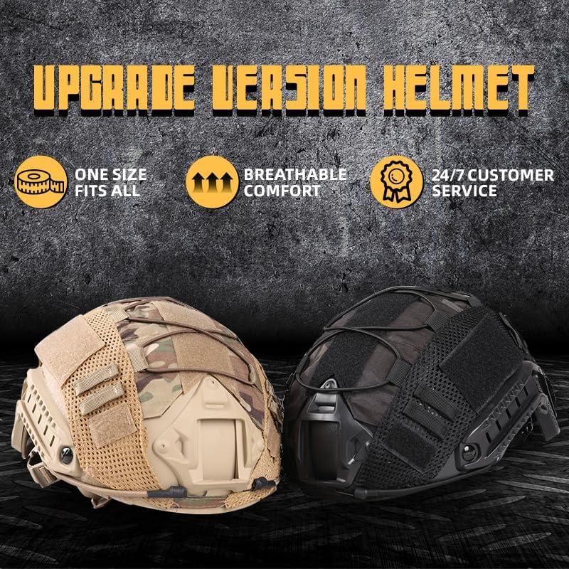 Casco Táctico Tumhuts TUM-001 Ajustable para Airsoft