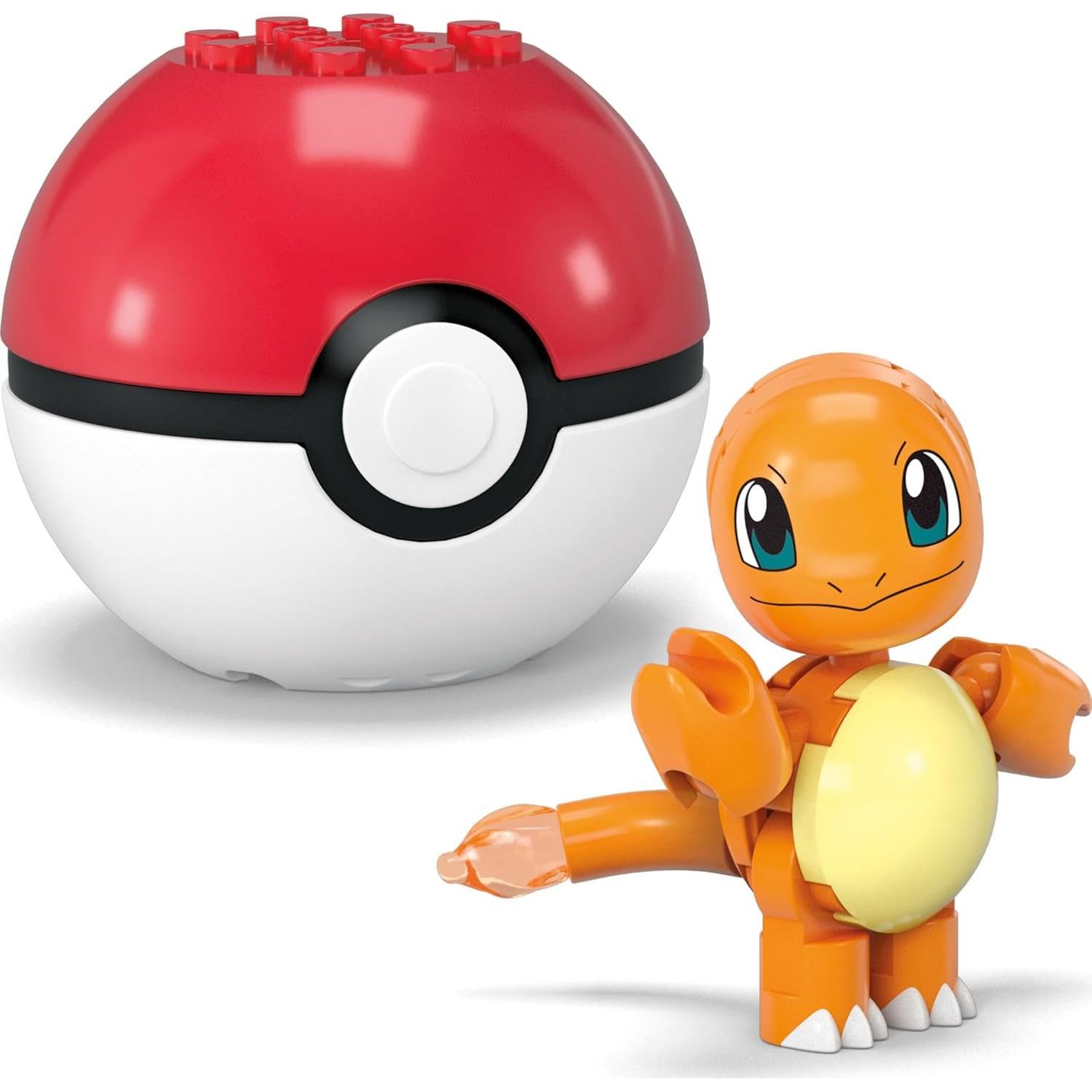 Juguetes de Construcción MEGA Pokémon Charmander y Pichu 40 Piezas