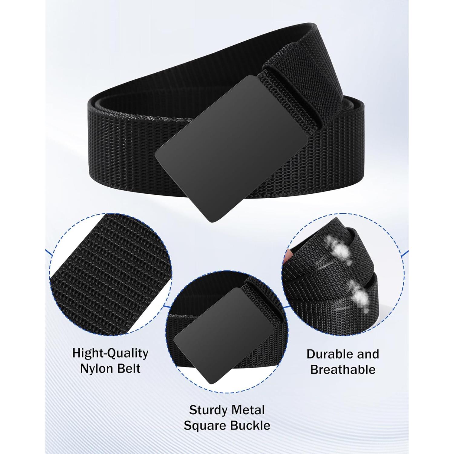 Cinturón de Nylon AWAYTR para Niños - Ajustable y Cómodo