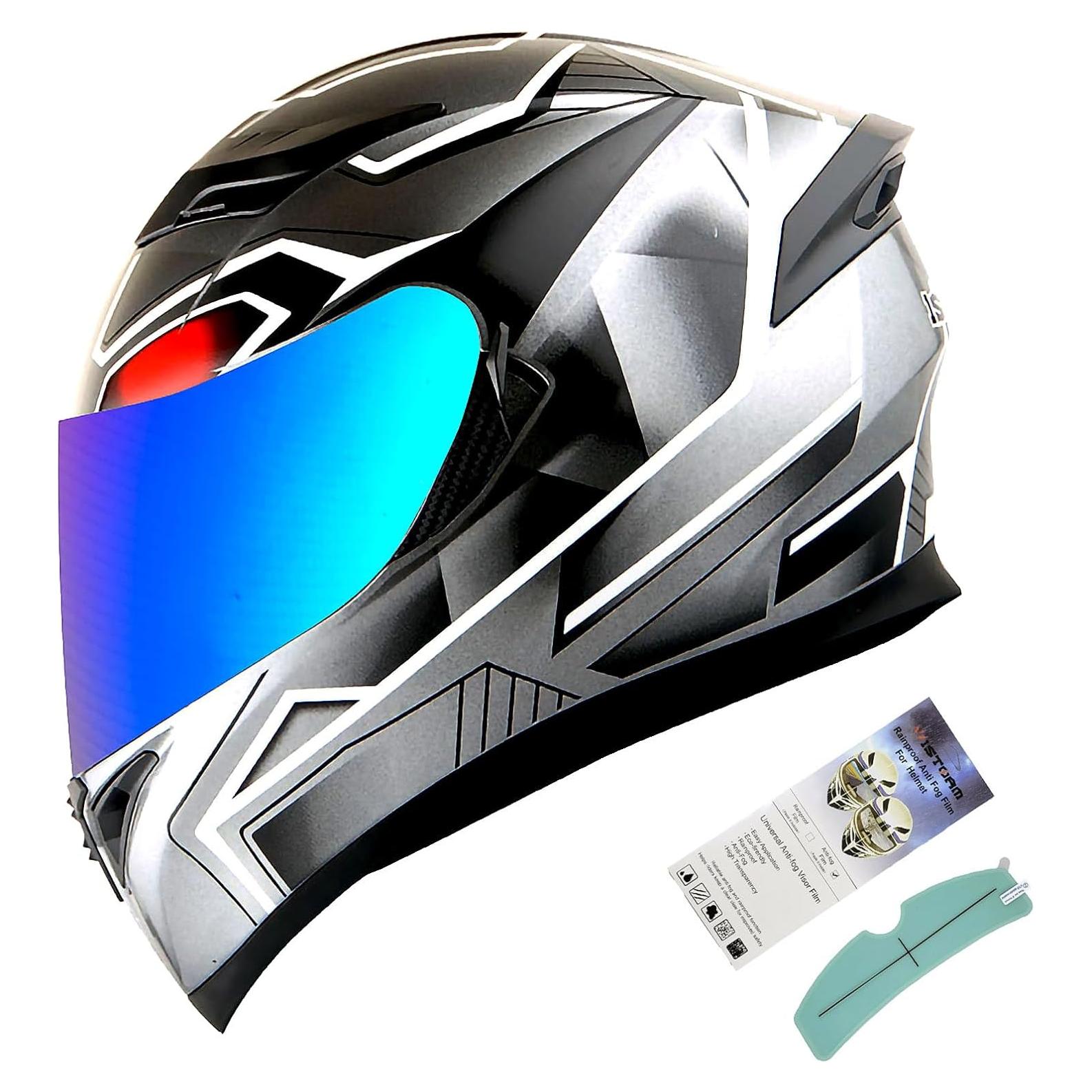 Casco de Moto 1Storm HJK316 Doble Visor Anti Niebla M
