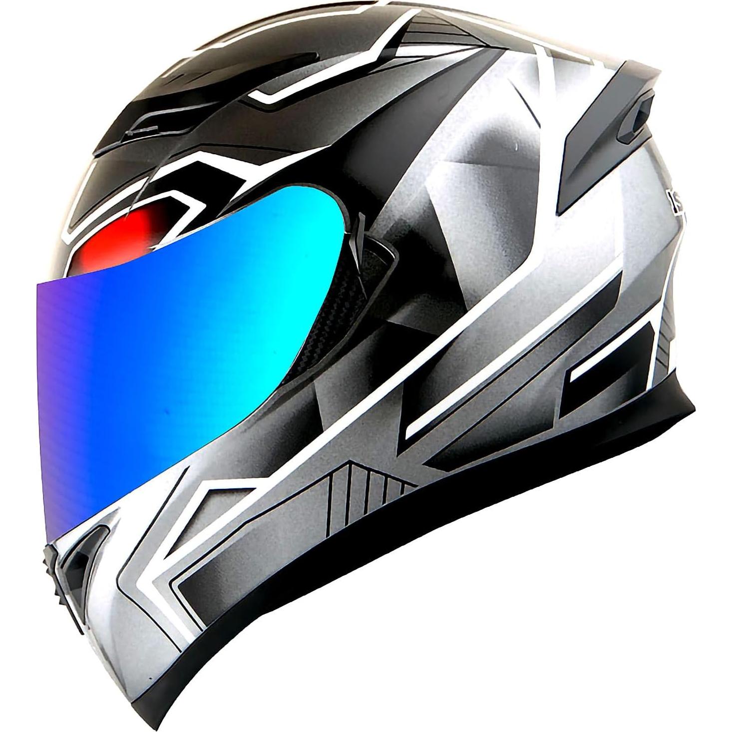 Casco de Moto 1Storm HJK316 Doble Visor Anti Niebla M