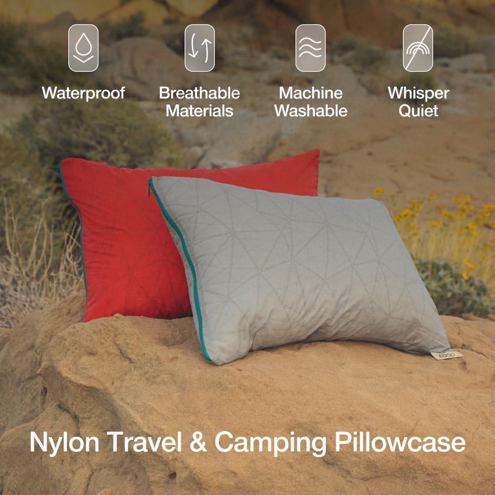 Almohada de Viaje Ajustable Coop Home Goods Gris 48x33 cm