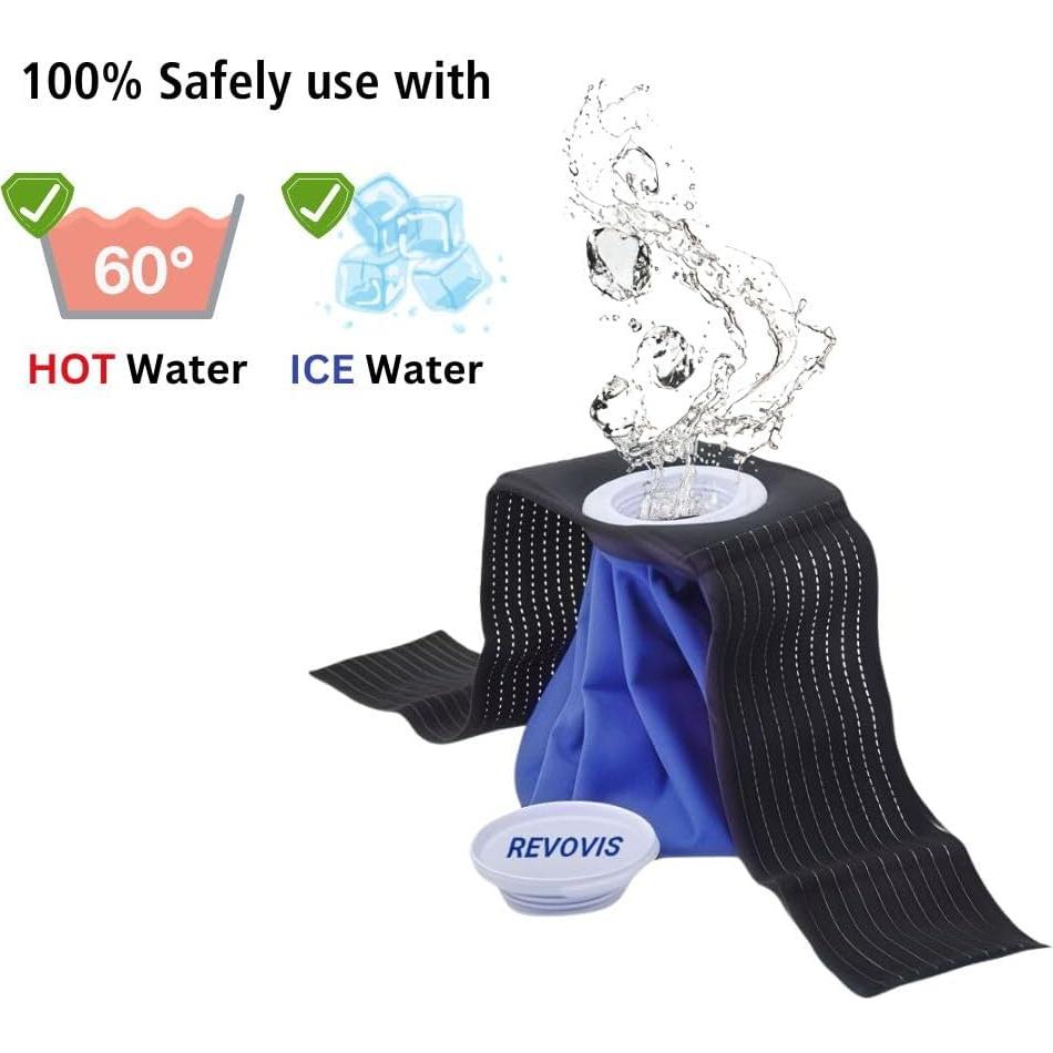 Bolsa de Hielo Reutilizable REVOVIS 15.24 cm Terapia Fría y Caliente