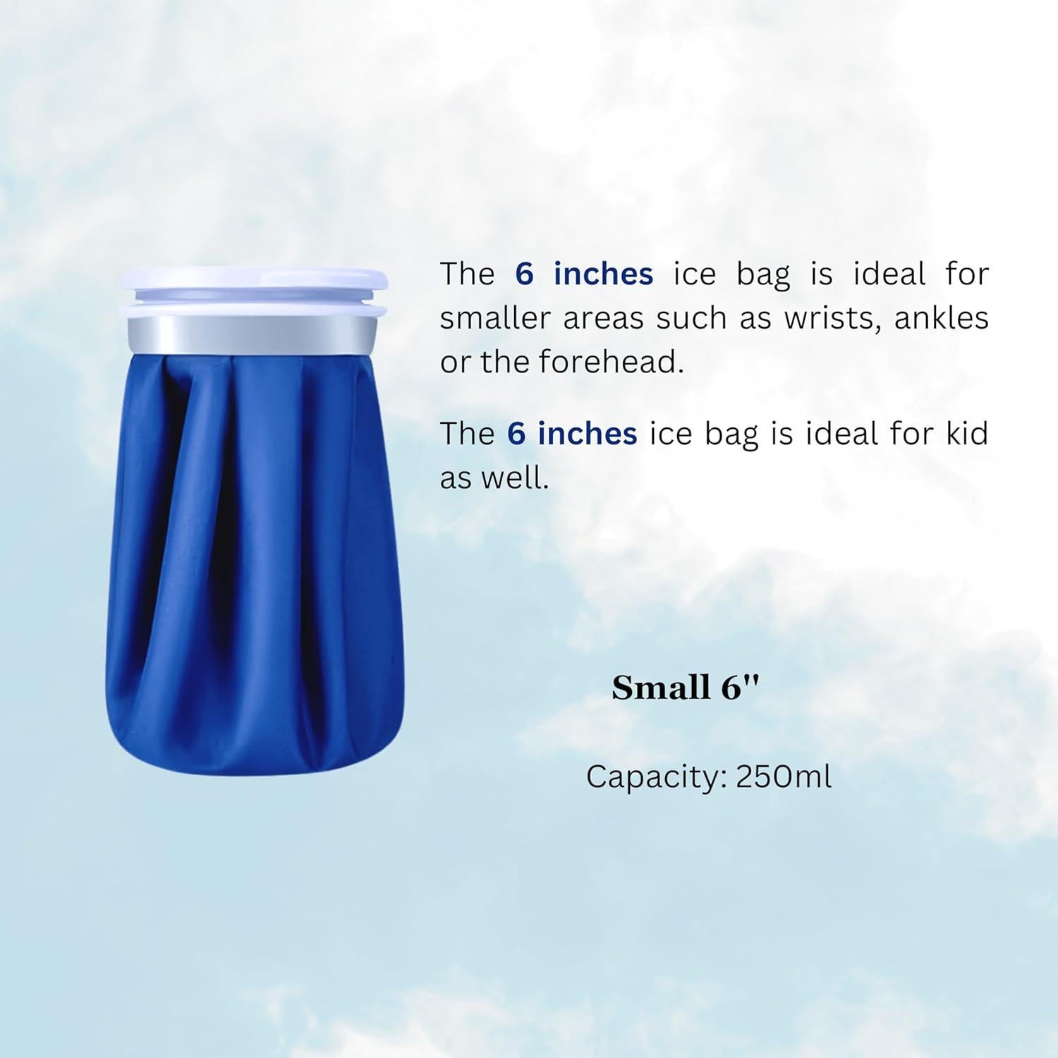 Bolsa de Hielo Reutilizable REVOVIS 15.24 cm Terapia Fría y Caliente