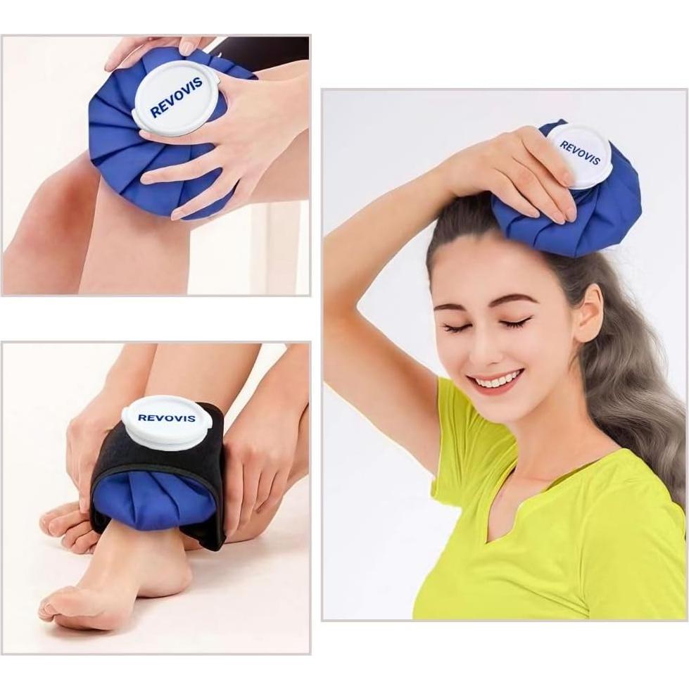 Bolsa de Hielo Reutilizable REVOVIS 15.24 cm Terapia Fría y Caliente