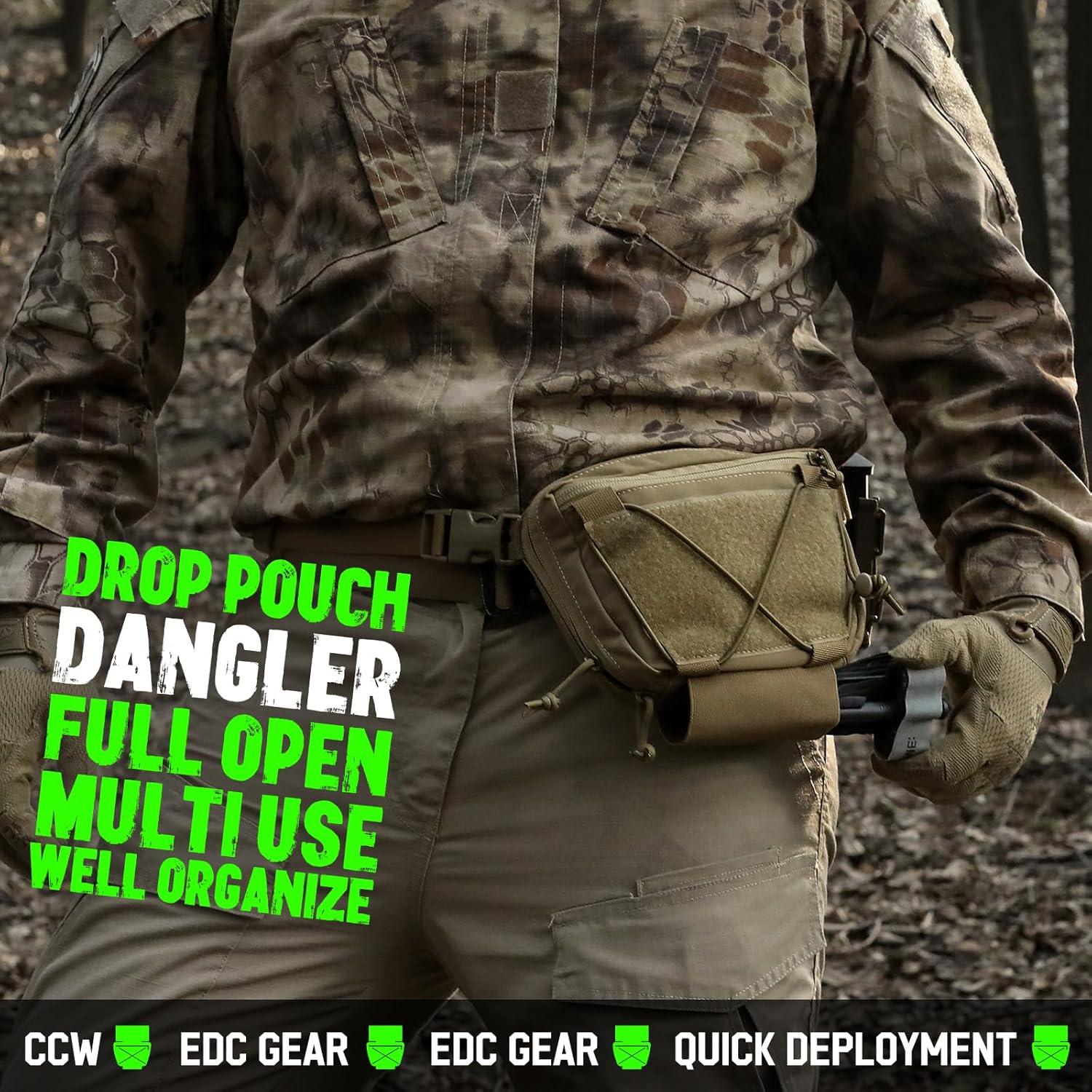 Bolsa Dangler Táctica WYNEX para Portaplacas 20.5x14x5 cm