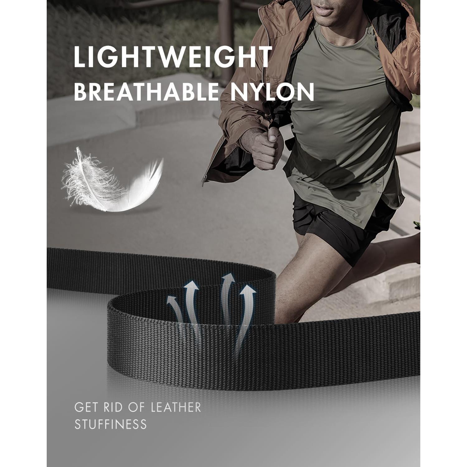 Cinturón Táctico Fairwin 1.5" Nylon Utilitario Hombre