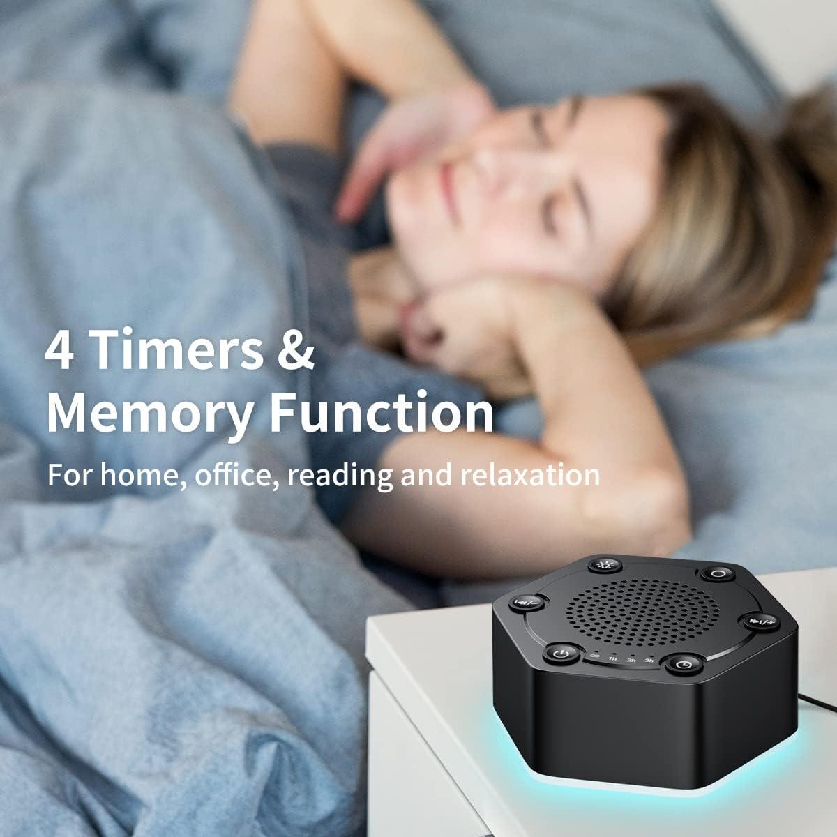 Máquina de Sonido Blanco WowSleep WWN-UB1 con 30 Sonidos