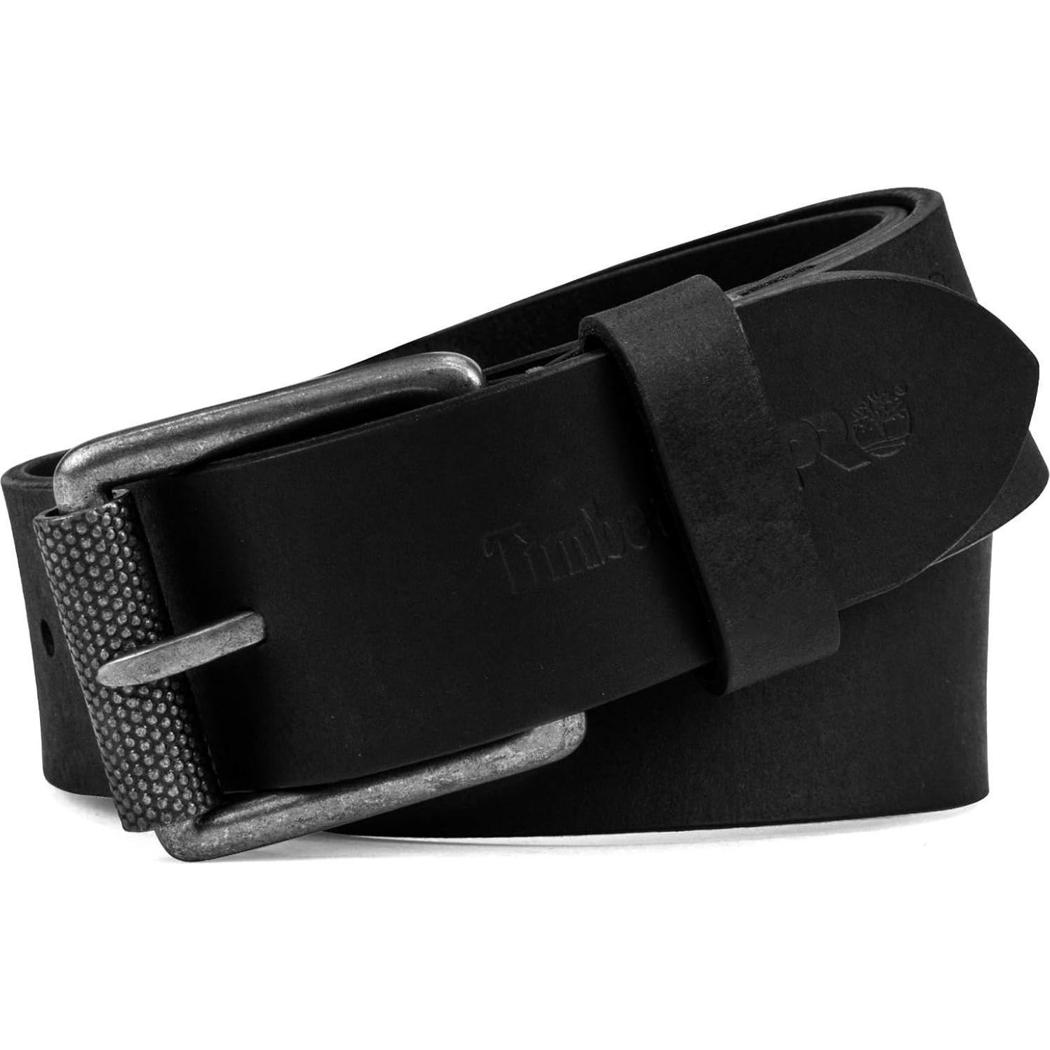 Cinturón de trabajo de cuero Timberland PRO 40 mm negro