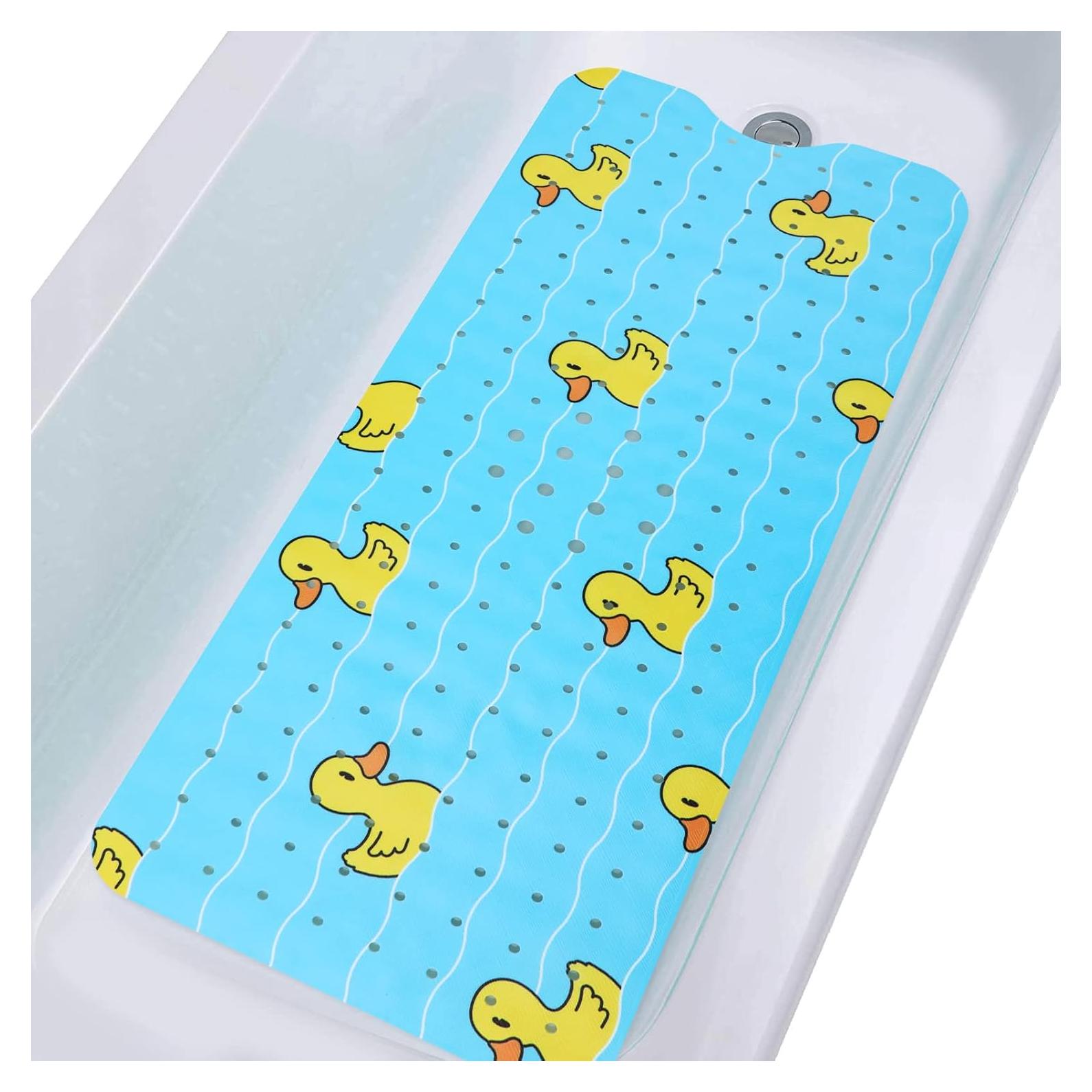 Alfombra de Baño Antideslizante Tubozadi 101.6x40.6cm Patos