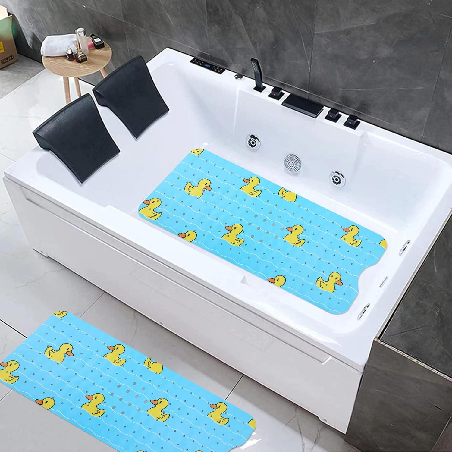 Alfombra de Baño Antideslizante Tubozadi 101.6x40.6cm Patos