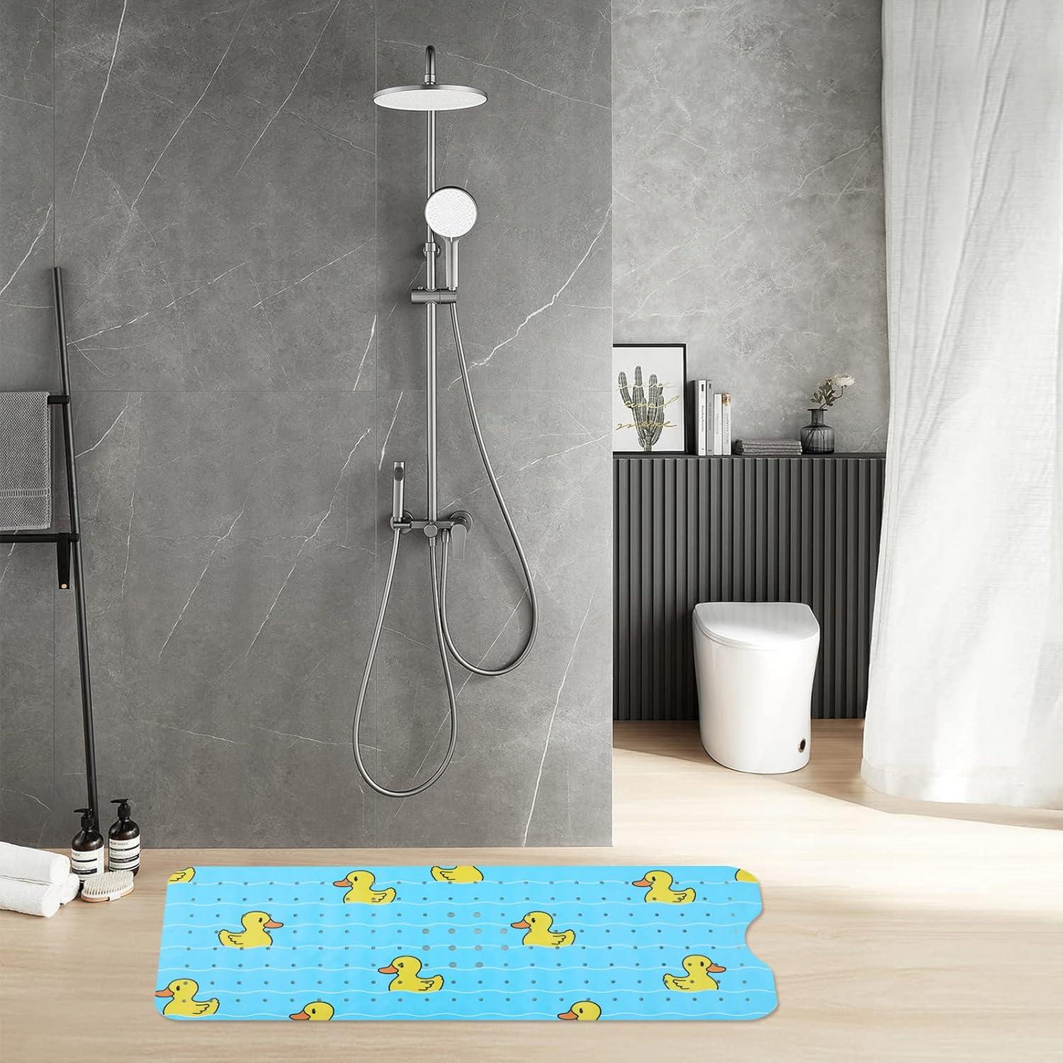Alfombra de Baño Antideslizante Tubozadi 101.6x40.6cm Patos