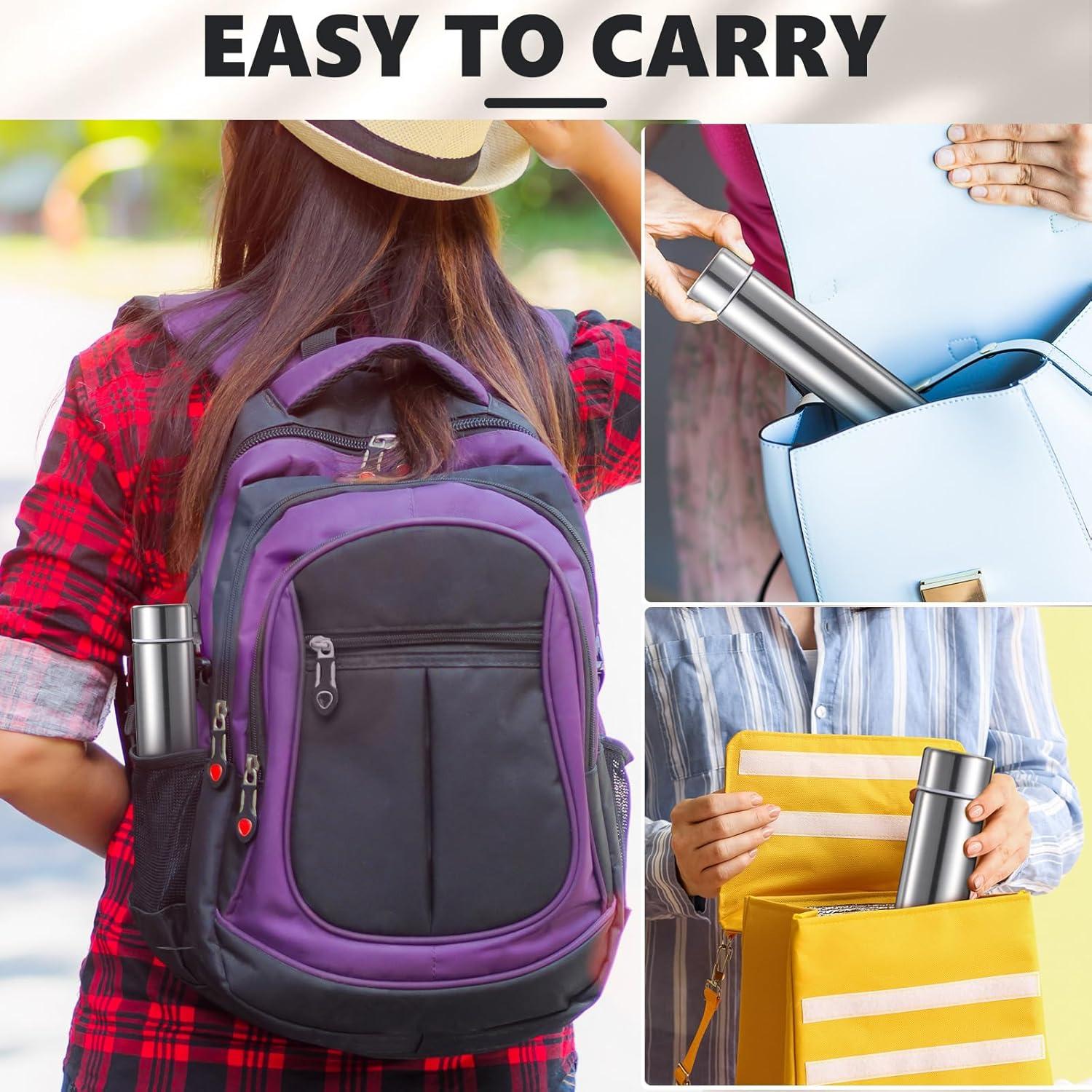 Botella de Agua Vesici 260 ml Acero Inoxidable Aislada