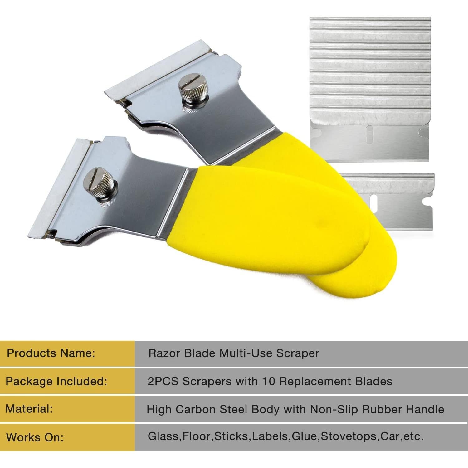 Raspadora multiusos Spealloy con 10 cuchillas de repuesto
