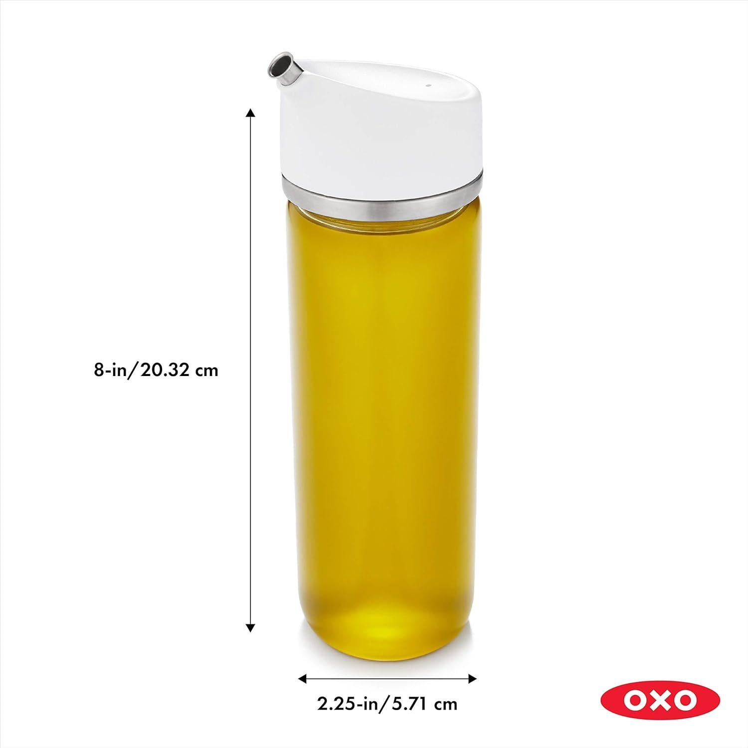 OXO Good Grips Precision Pour Glass Dispenser Set & Good Grips Stainless Steel Soap Dispenser
