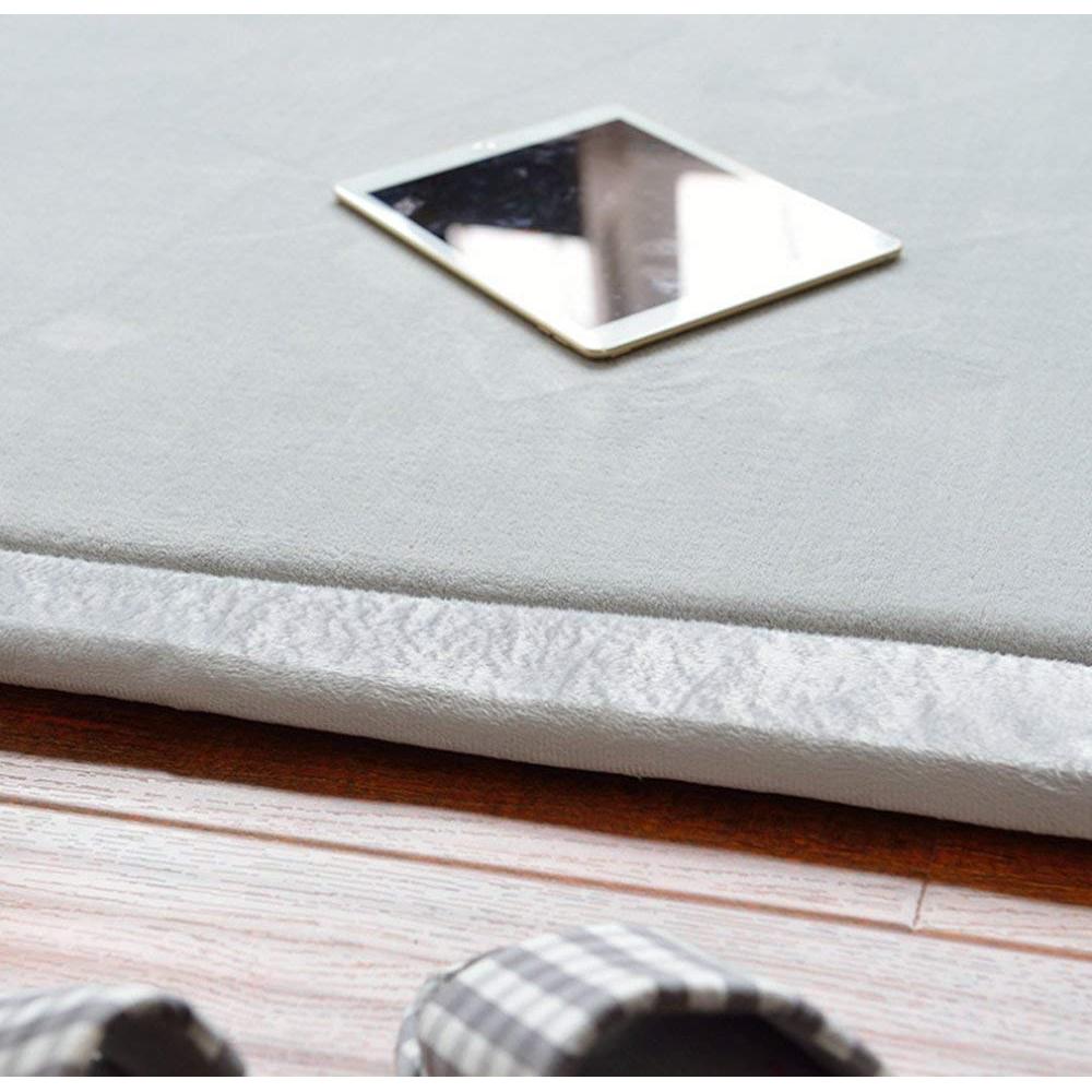 Alfombra de Guardería Loartee 1,50m Antideslizante Gris