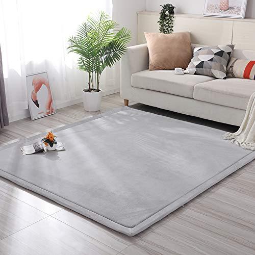 Alfombra de Guardería Loartee 1,50m Antideslizante Gris