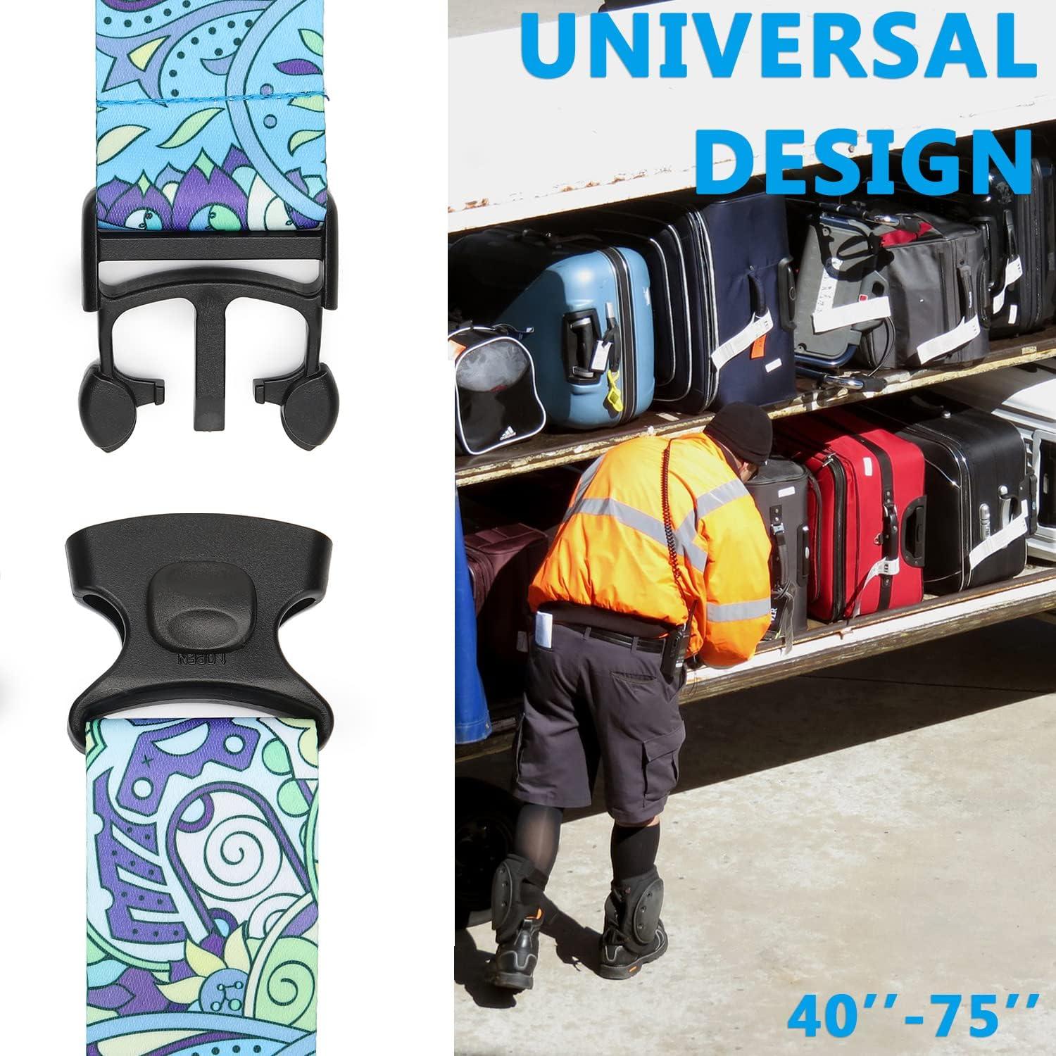 Correas Ajustables para Maletas GARDIGER 190cm x 5cm - 2 Unidades